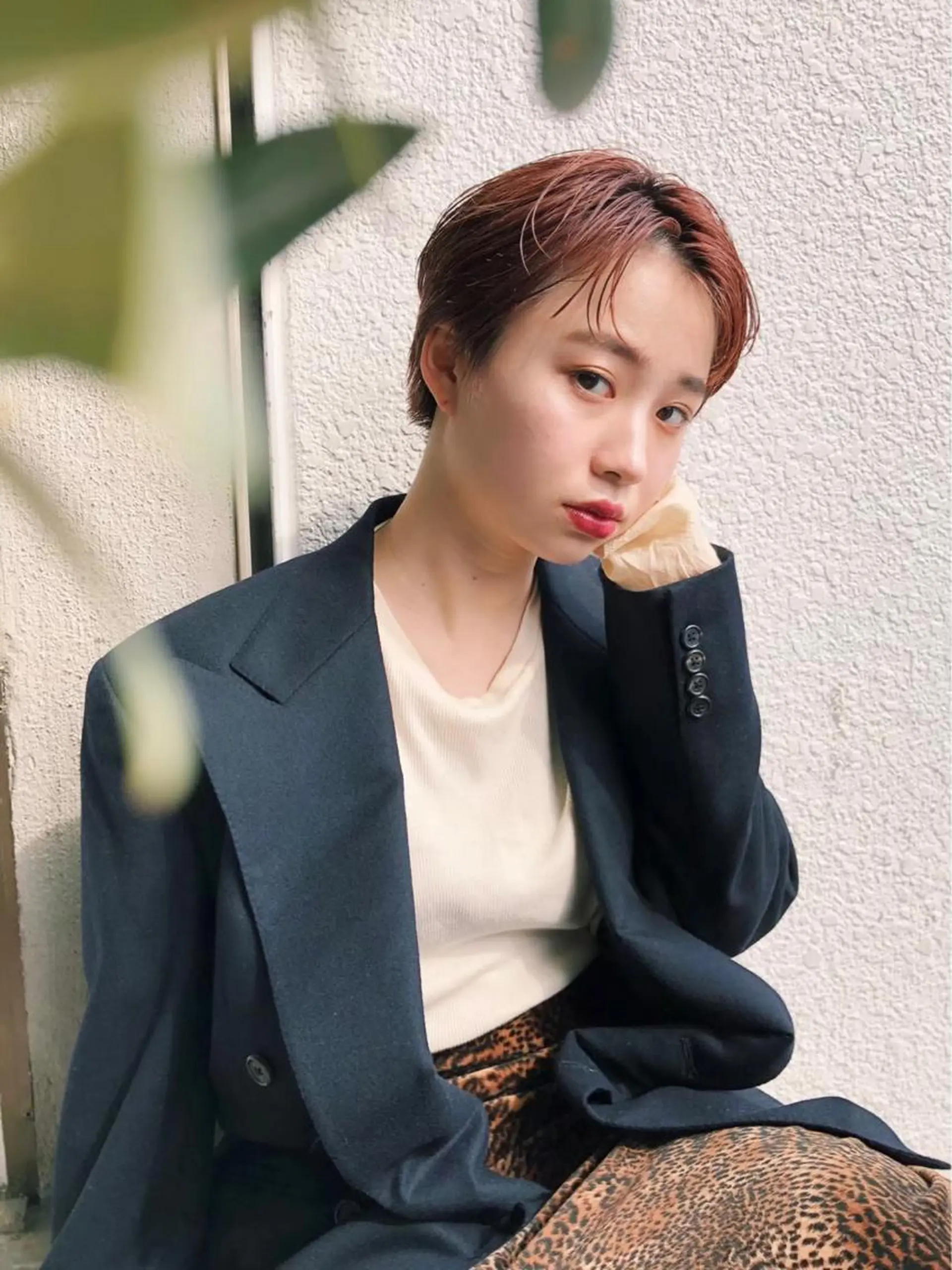 ショート カラー こっくりカラー/艶髪 /amy.山口瑞稀のヘアスタイル