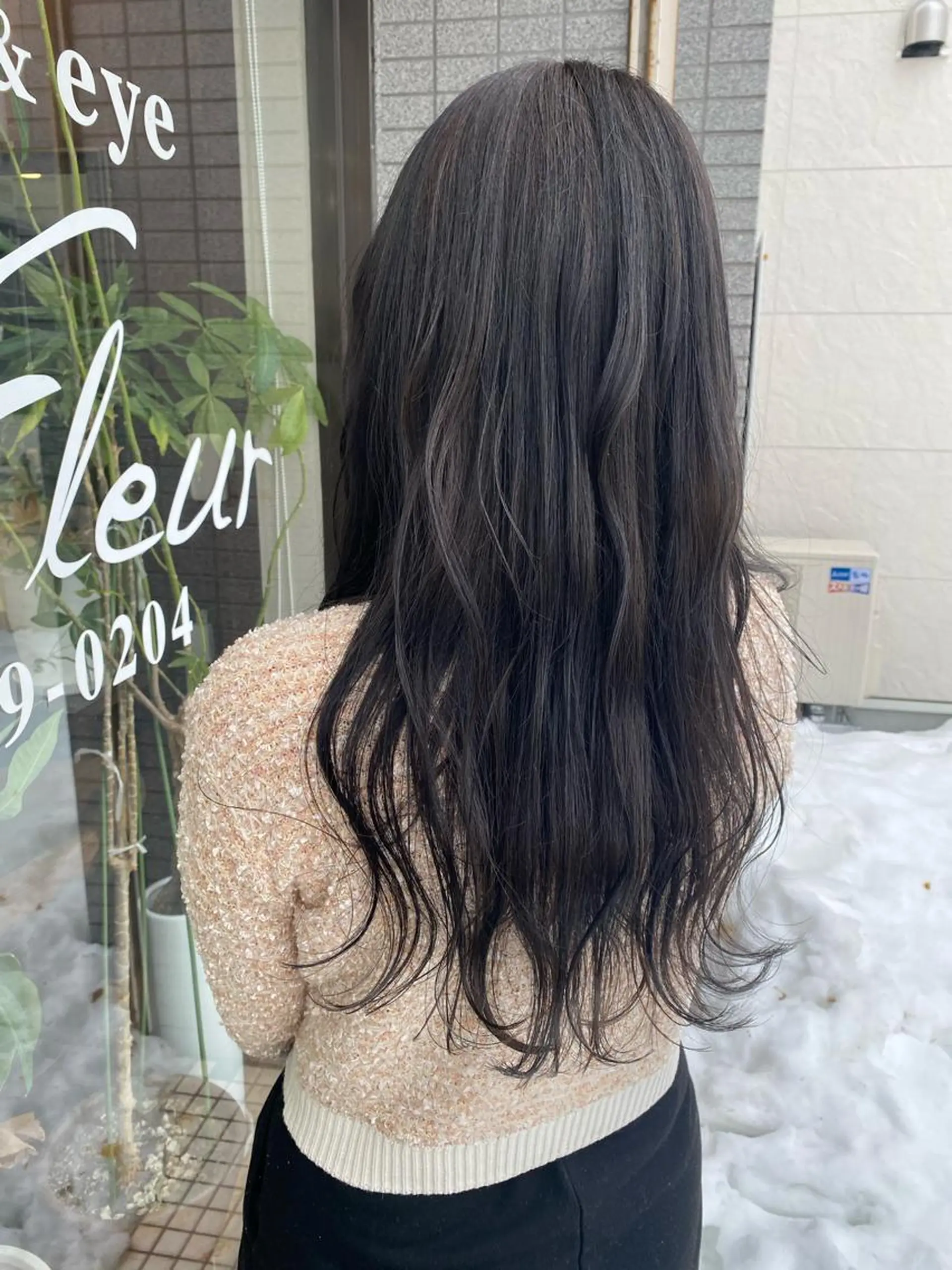 ロング ヘアカラー Un Fleur所属・立野 希沙のヘアスタイル