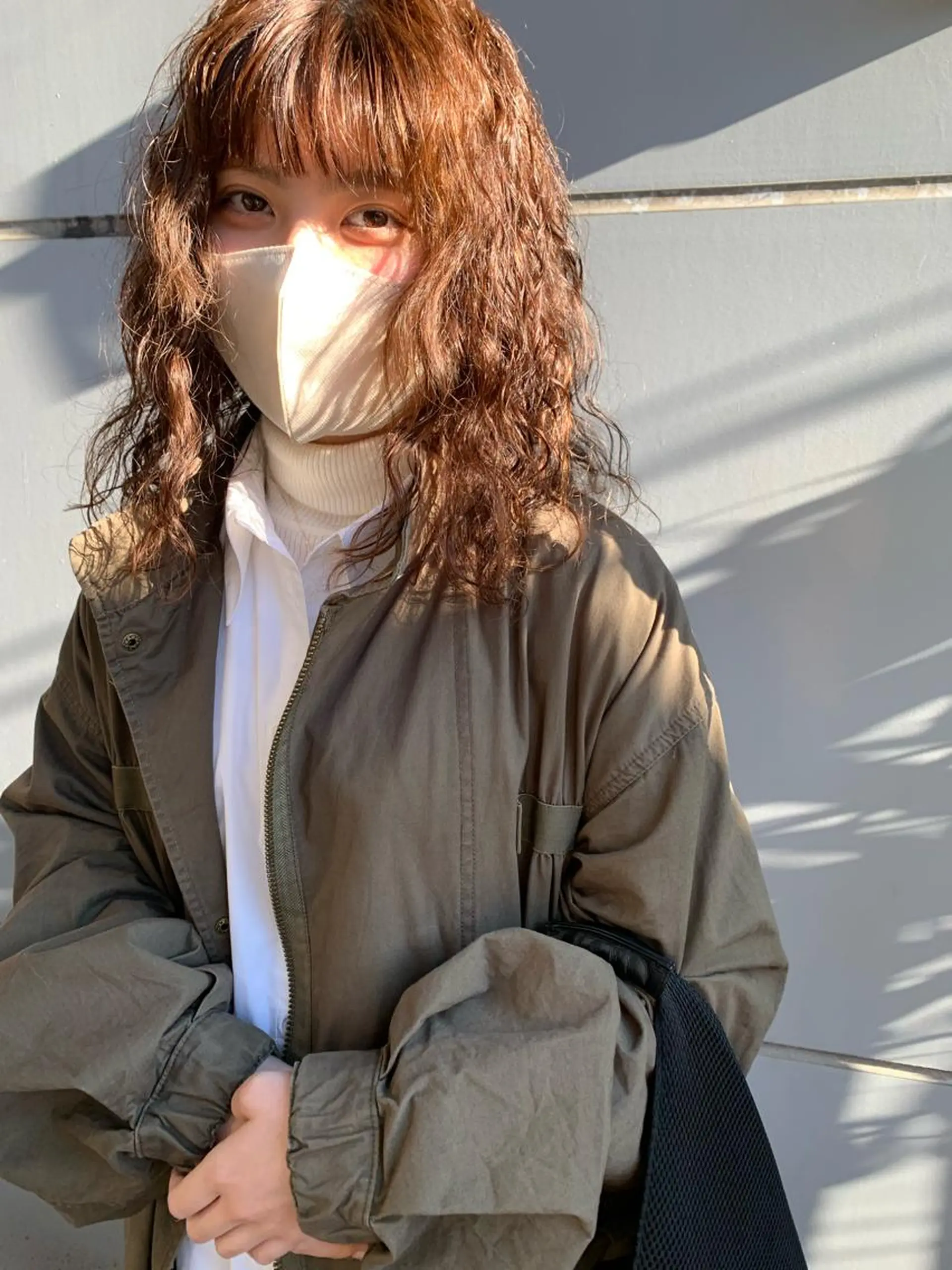 ミディアム パーマ AR.MARA hair  studio所属・AR.MARA サトウヒカルのヘアスタイル