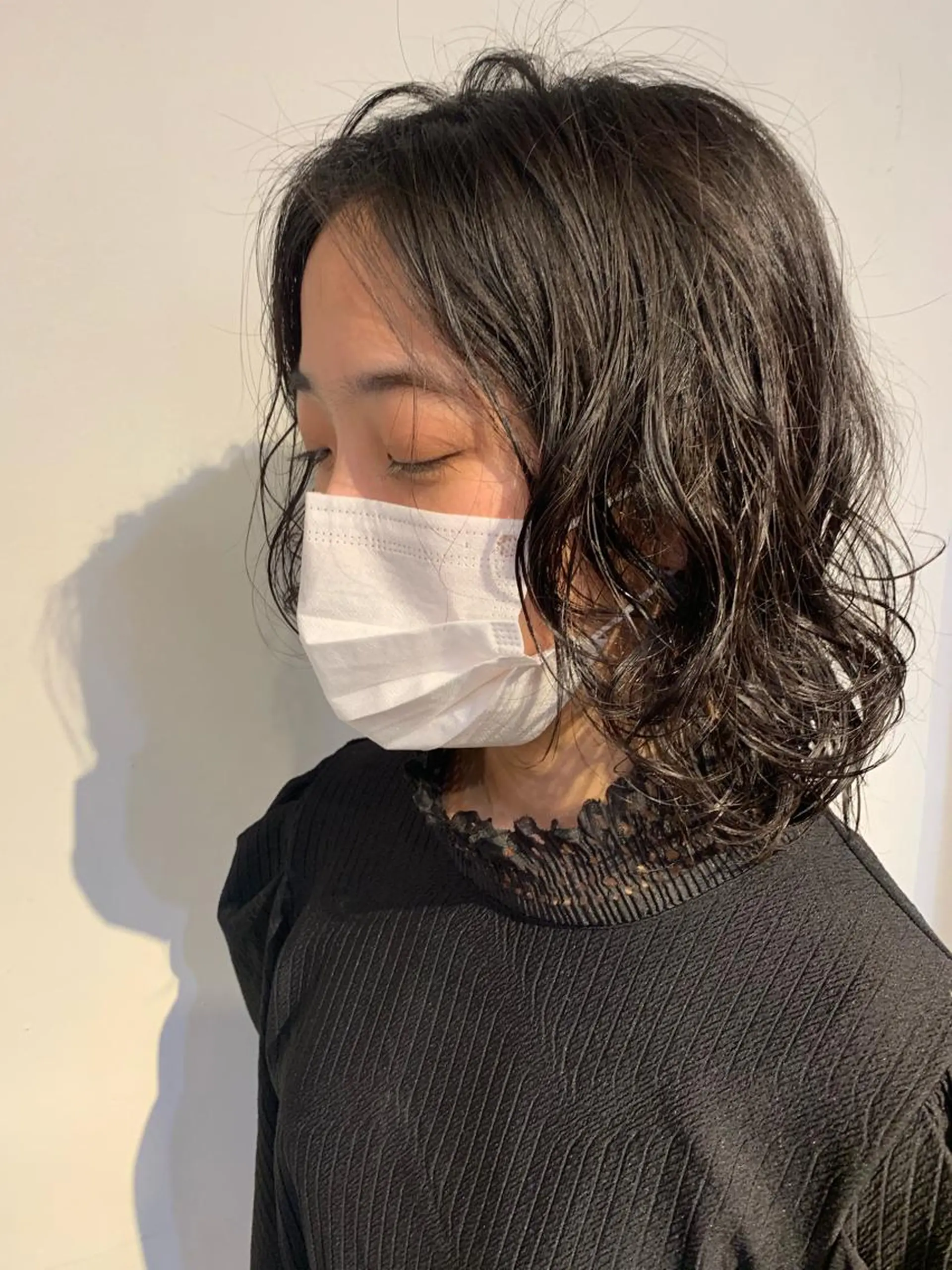 ミディアム パーマ YARD【学芸大学】 🌈カット無料✨のヘアスタイル