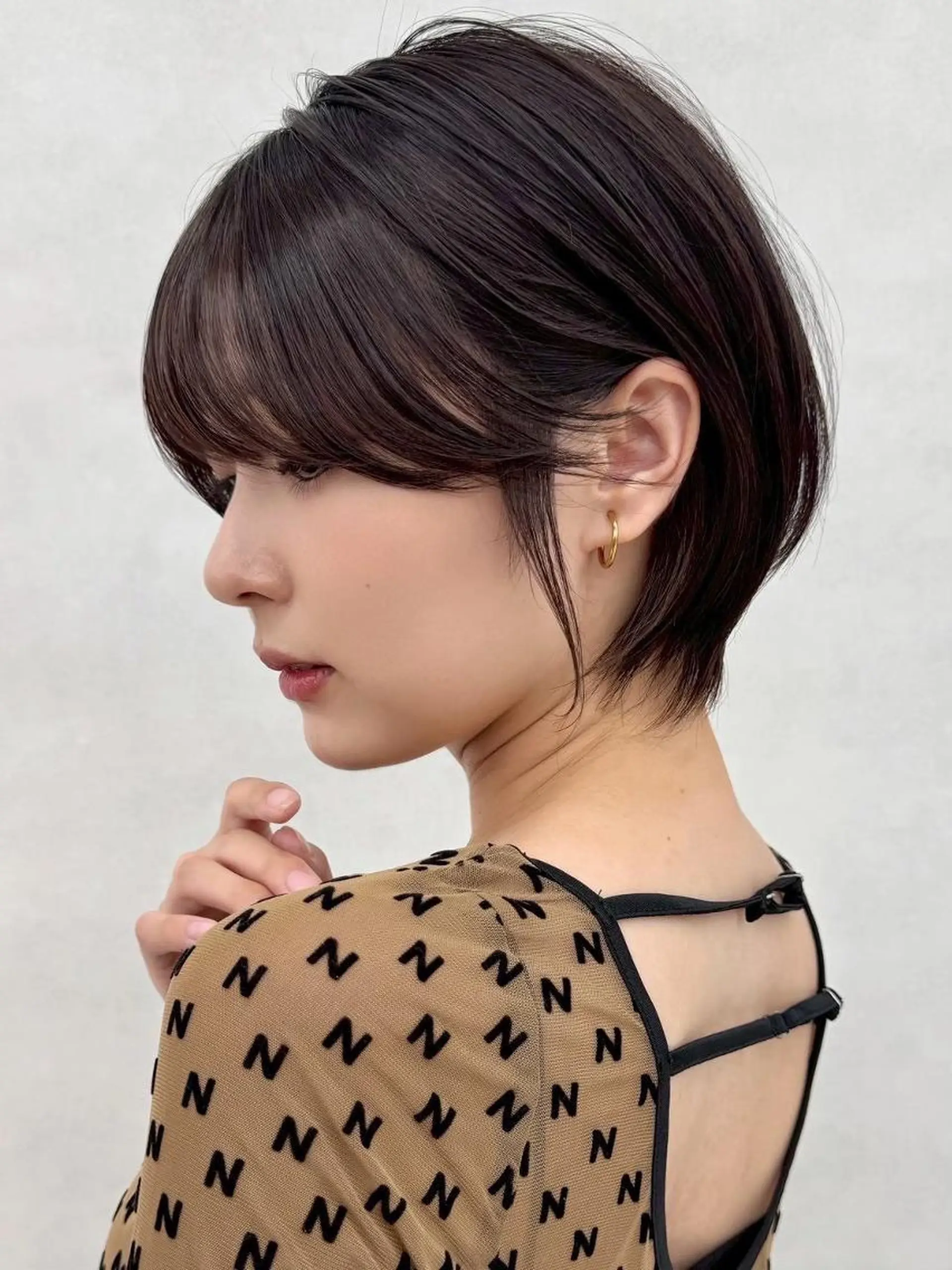 ショート 似合わせカット ショートヘア カット ヘアカラー 💎ショート特化 /透明感カラー💎萌のヘアスタイル