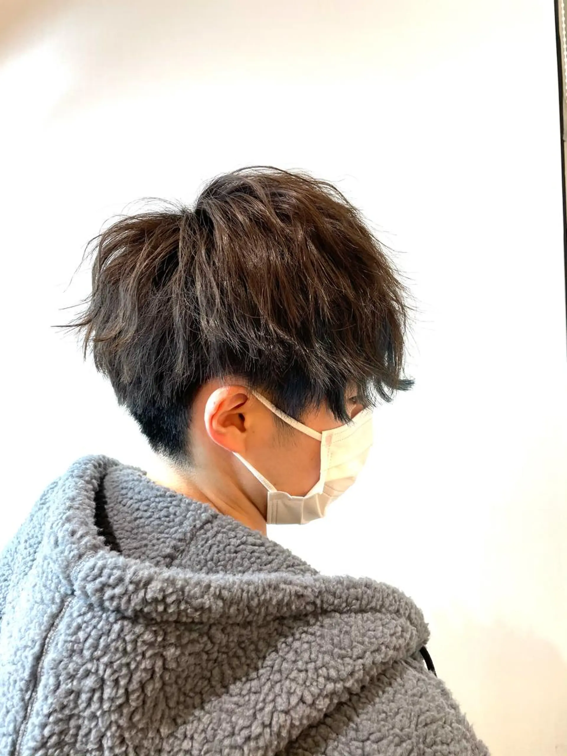ショート カラー メンズ マッシュ カット ヘアカラー トリートメント IwAsh中山所属・✂︎メンズバレイ ヤージュ✂︎露木智也のヘアスタイル