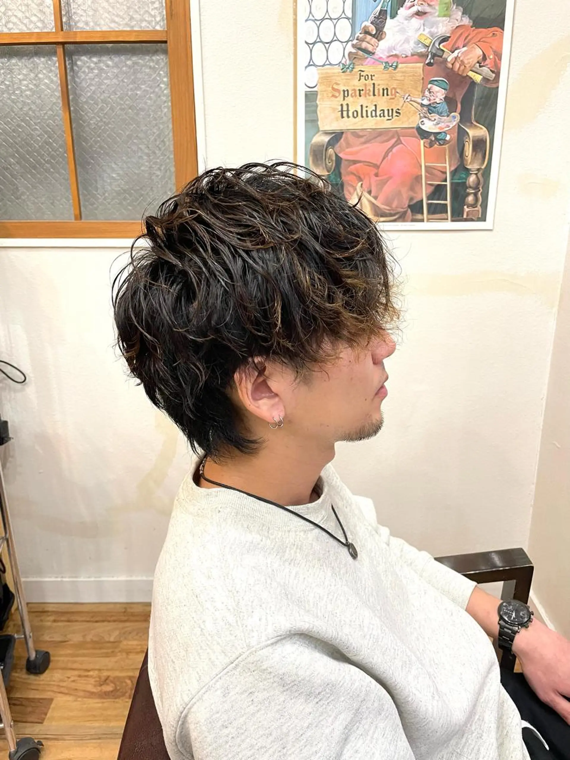 メンズ カット パーマ 🔥メンズ特化美容師 NAOTO🔥のヘアスタイル