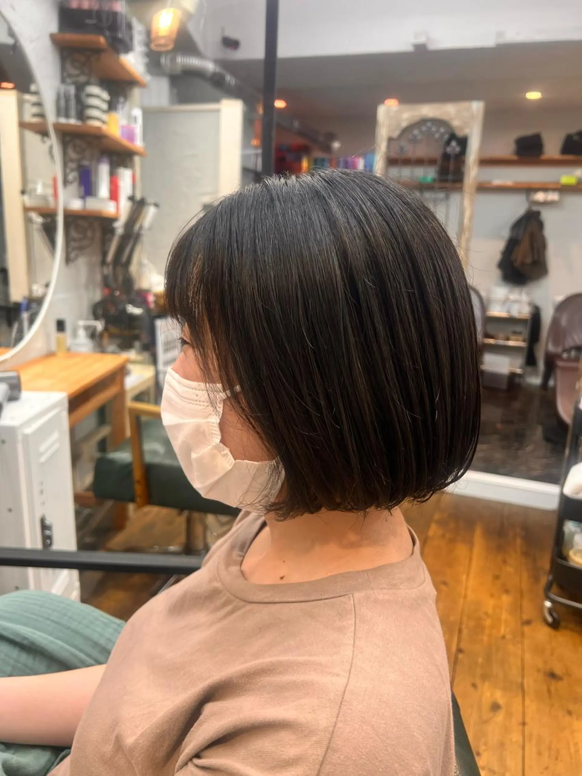 ショート 髪質改善/縮毛矯正/ 超高濃度水素ケアのヘアスタイル