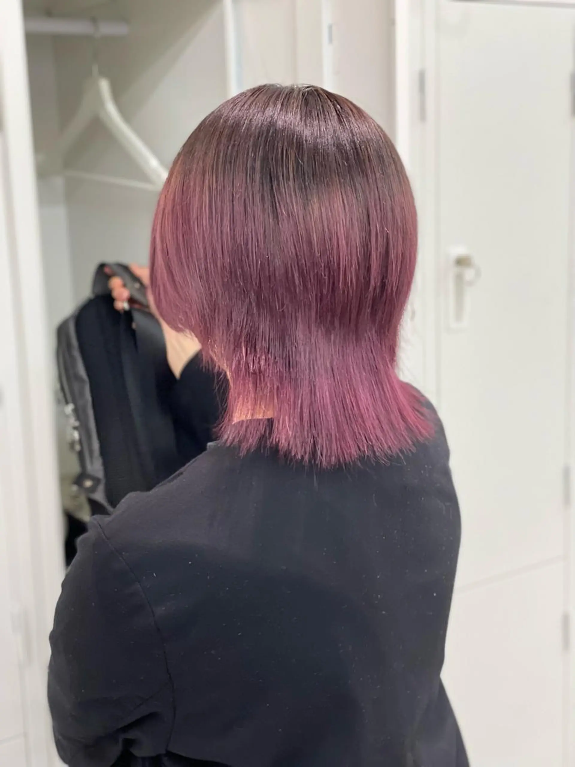 ミディアム カラー ショーヤ/ブリーチ /バレイヤージュのヘアスタイル