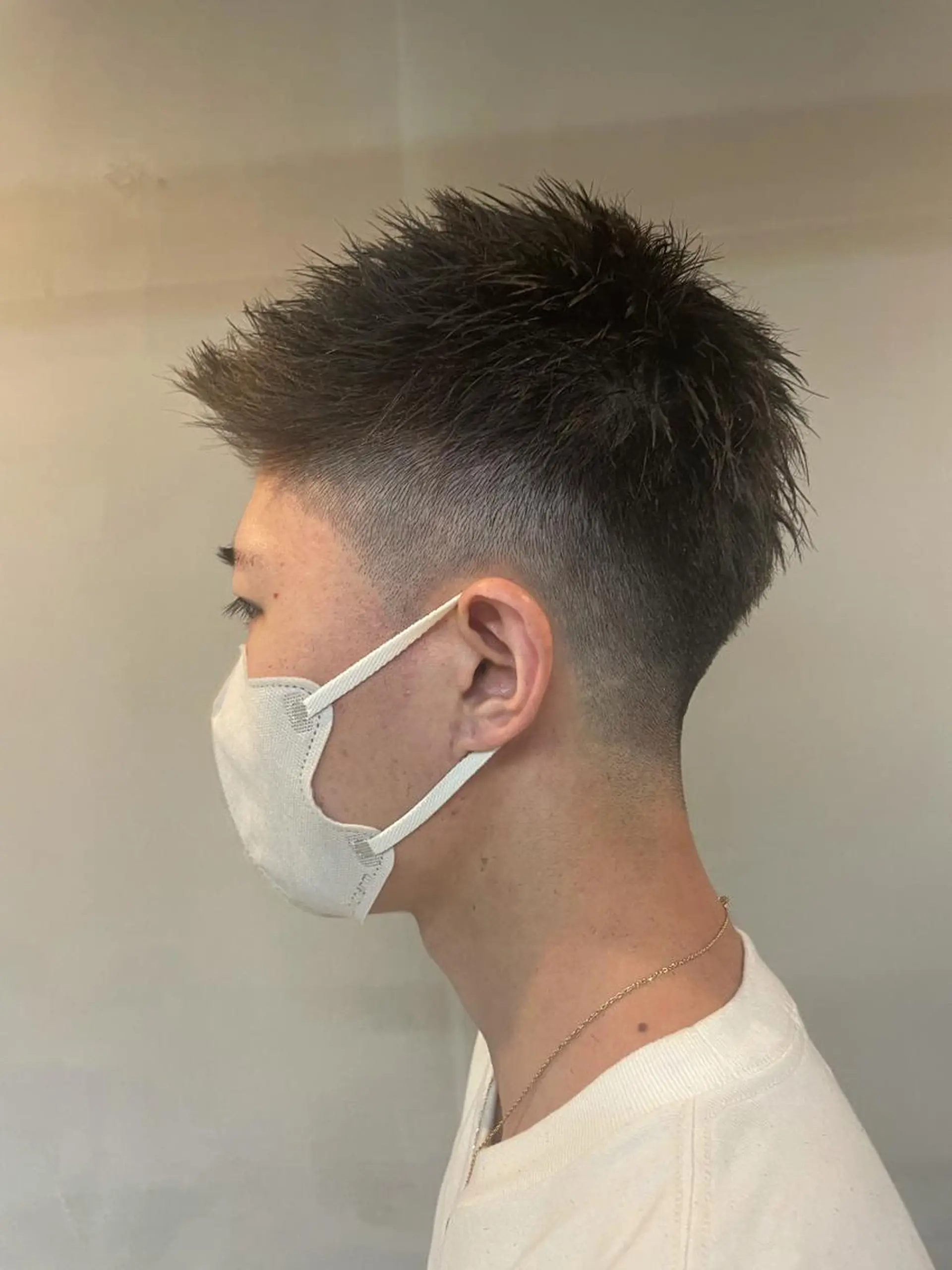 メンズ フェードカット Men's hair salon First 中百舌鳥店所属・First なかもず 店 YUKIのヘアスタイル