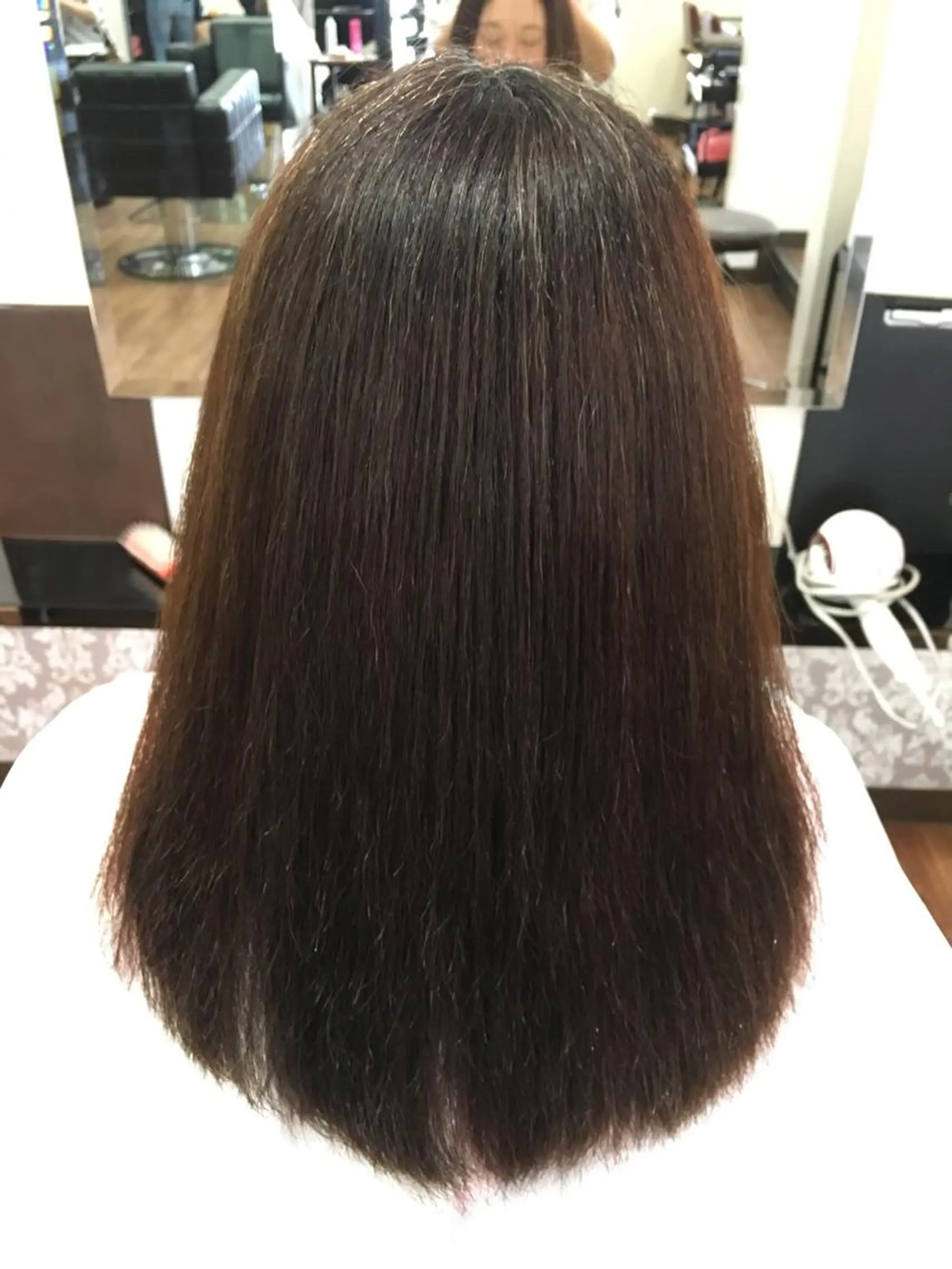 パーマ 酸性ストレート ストレートパーマ IVY joure Suzu.のヘアスタイル