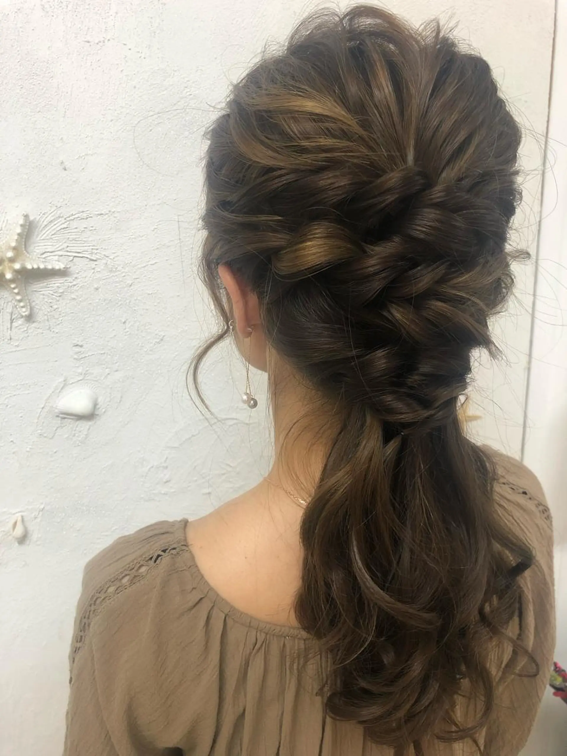セミロング 六本木/ヘアセット /hairmakeのヘアスタイル