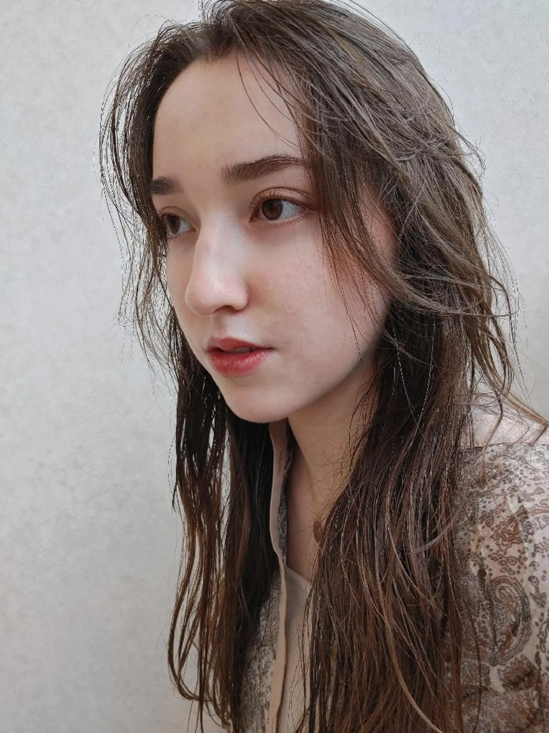 ロング メゾンブランアヴェダ所属・ホリウチ ユキエのヘアスタイル
