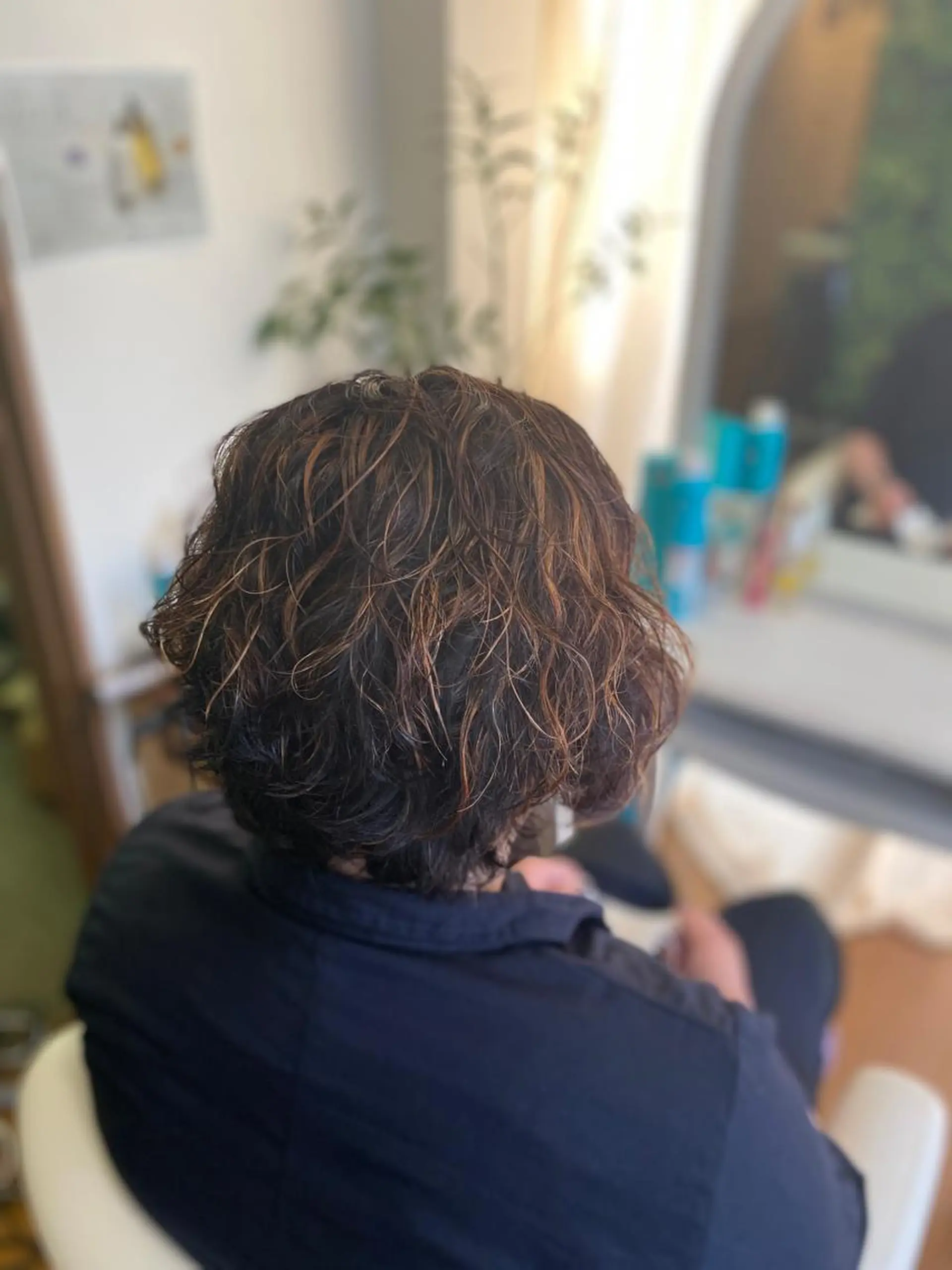 カラー パーマ ハイライトカラー hairmake Sakura松本真理のヘアスタイル