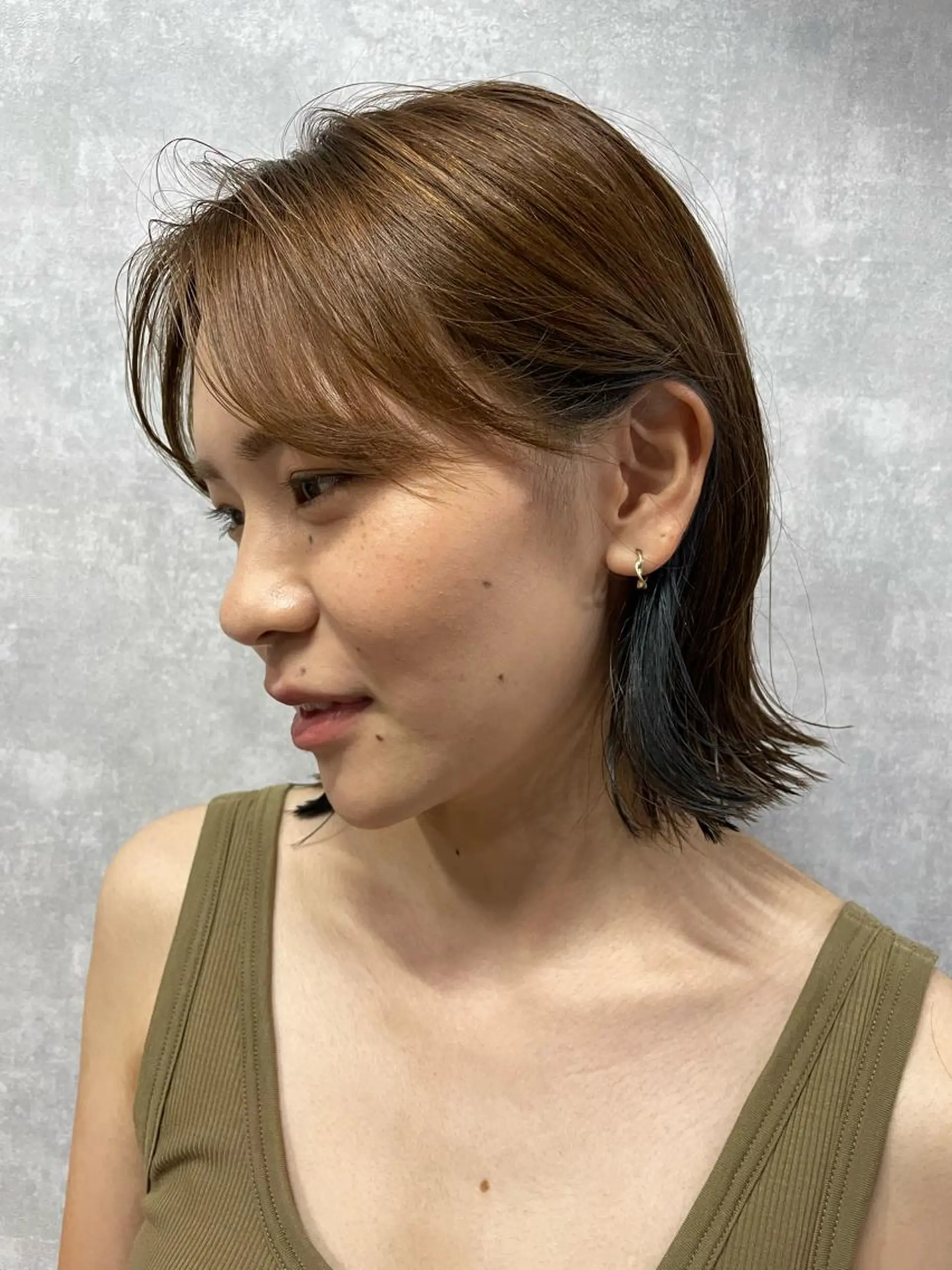 ショート 切りっぱなしボブ ショートボブ ハンサムショート 丸みショート アッシュ カット ヘアカラー トリートメント C’LD hair produce /シールドヘア所属・モテ髪/ボブ/ショー ト/アダチフウトのヘアスタイル