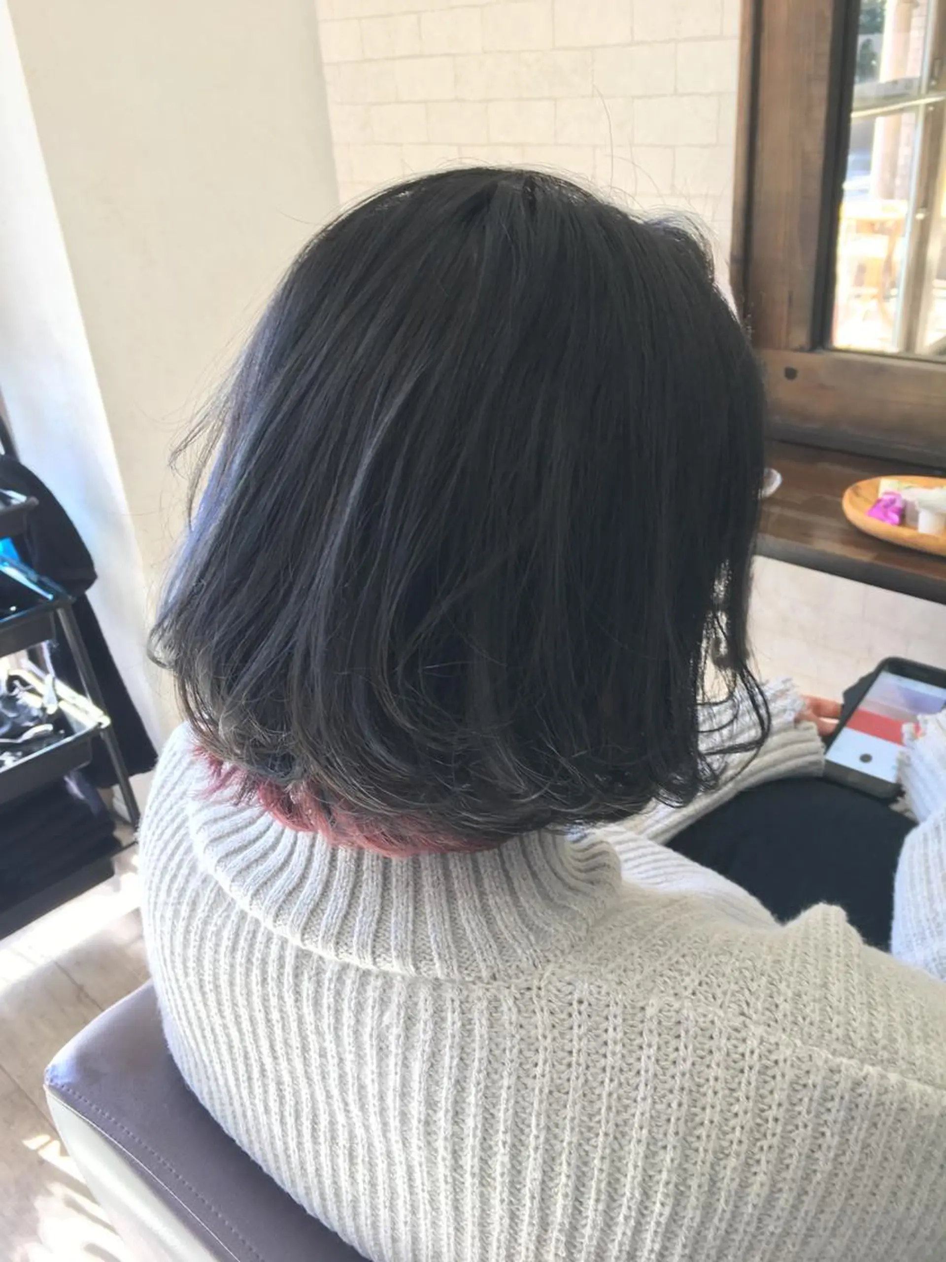ミディアム ヘアカラー トリートメント BELCHIC所属・松本 亮のヘアスタイル