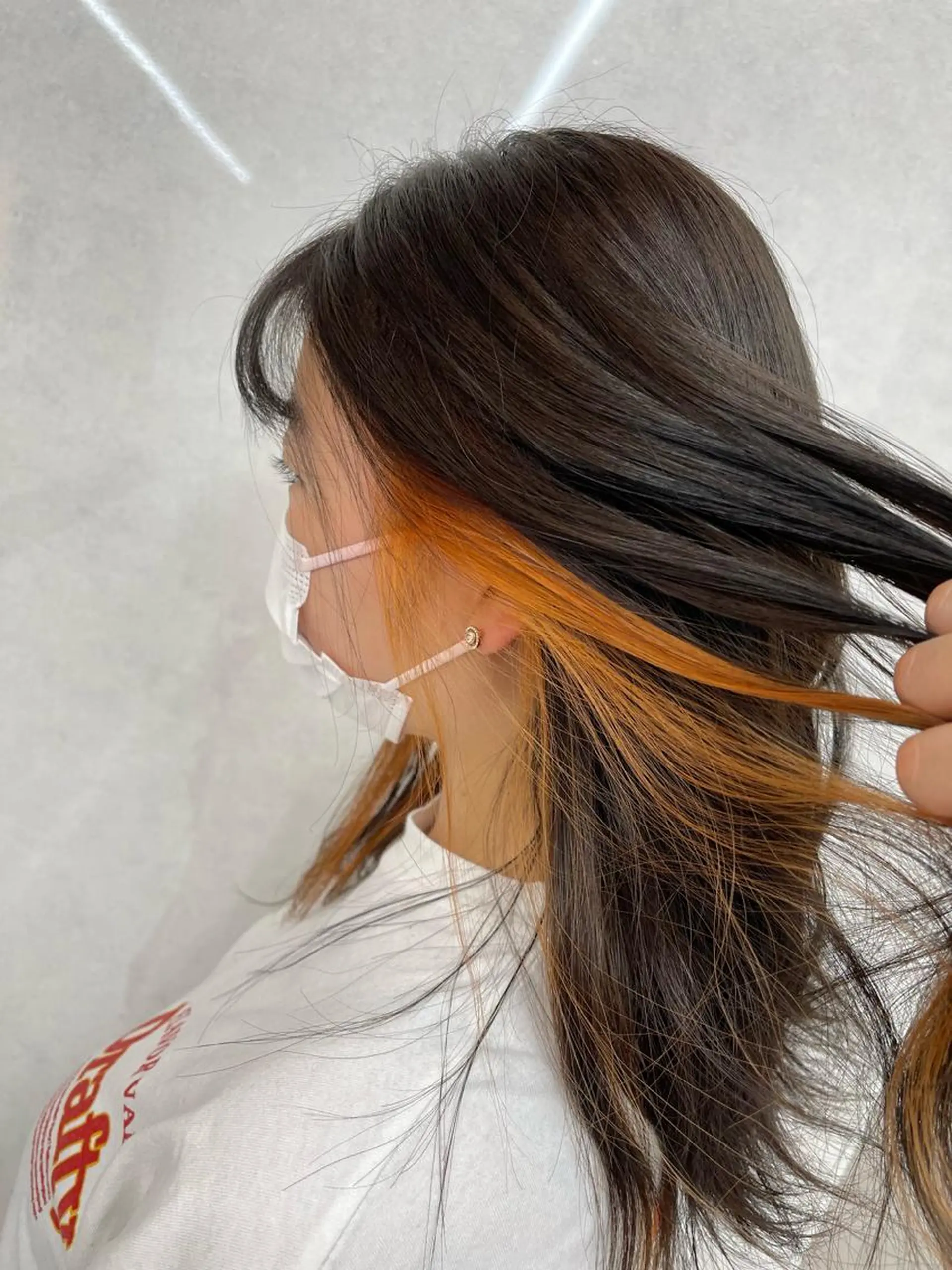 セミロング カラー 𝐑𝐲𝐮𝐤𝐢 【店長】ALEAPのヘアスタイル