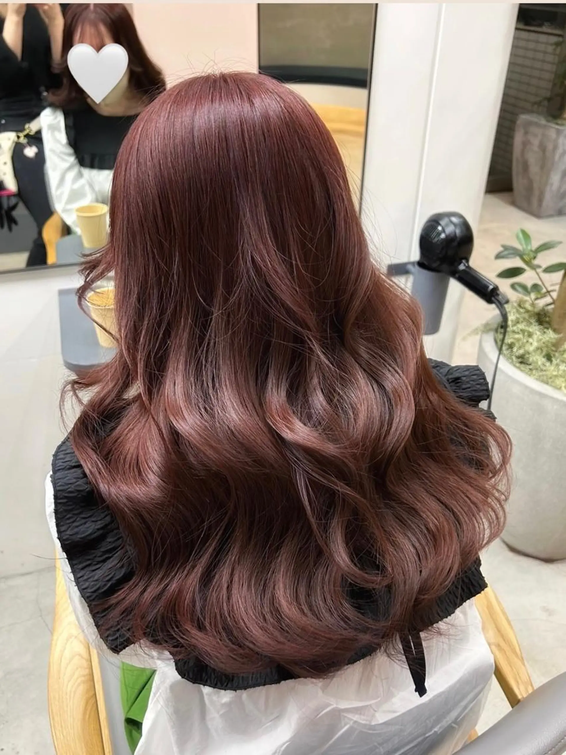 ロング カラー 韓国girly hikariのヘアスタイル
