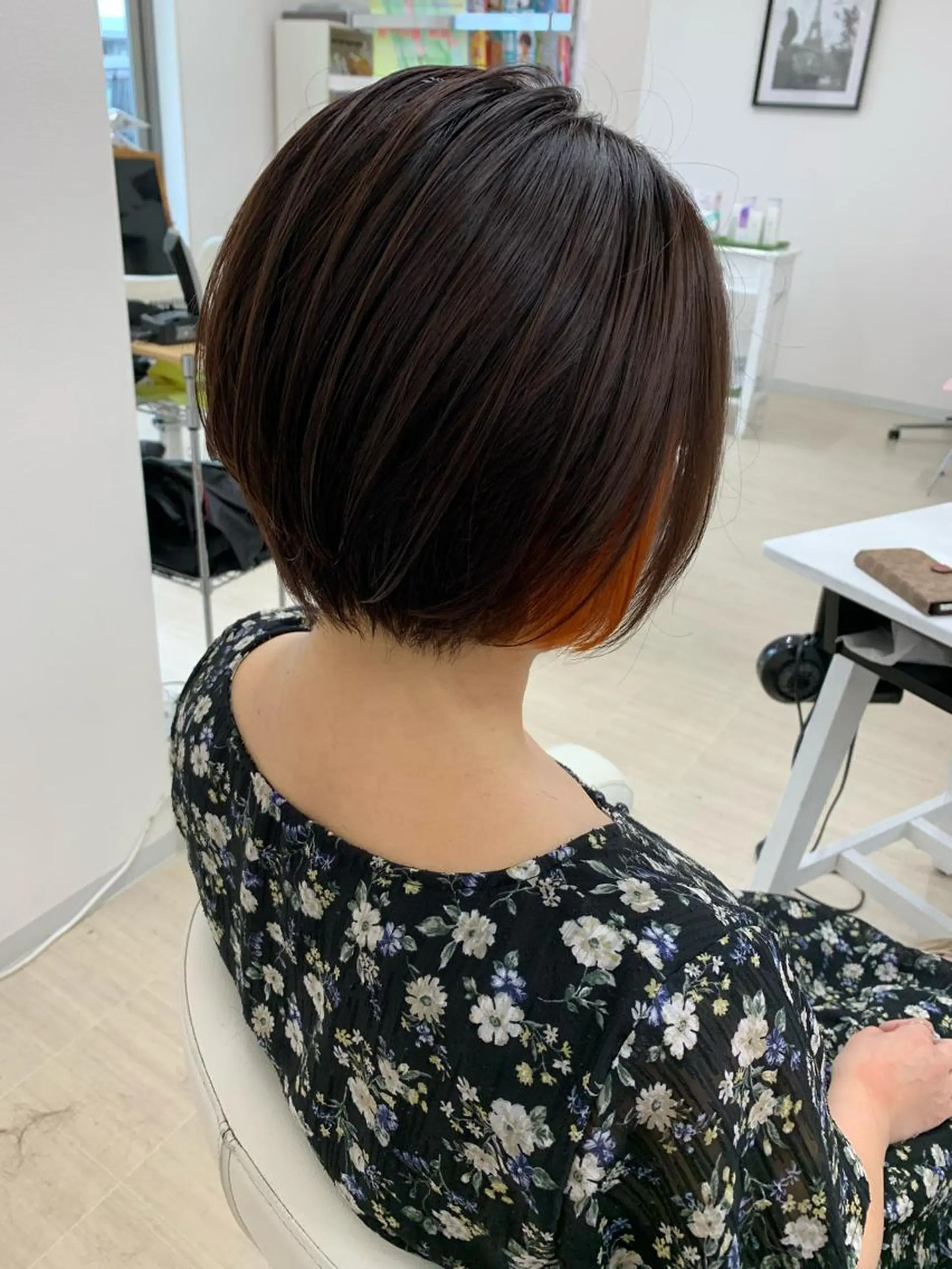ショート カラー 大橋 一智のヘアスタイル