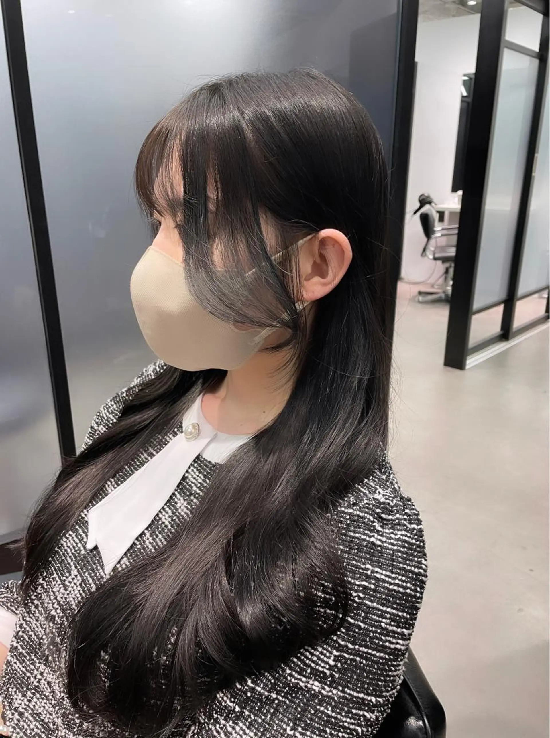 セミロング カラー INTRO.by Fi-Ne所属・韓国ヘア 店長NEGIのヘアスタイル