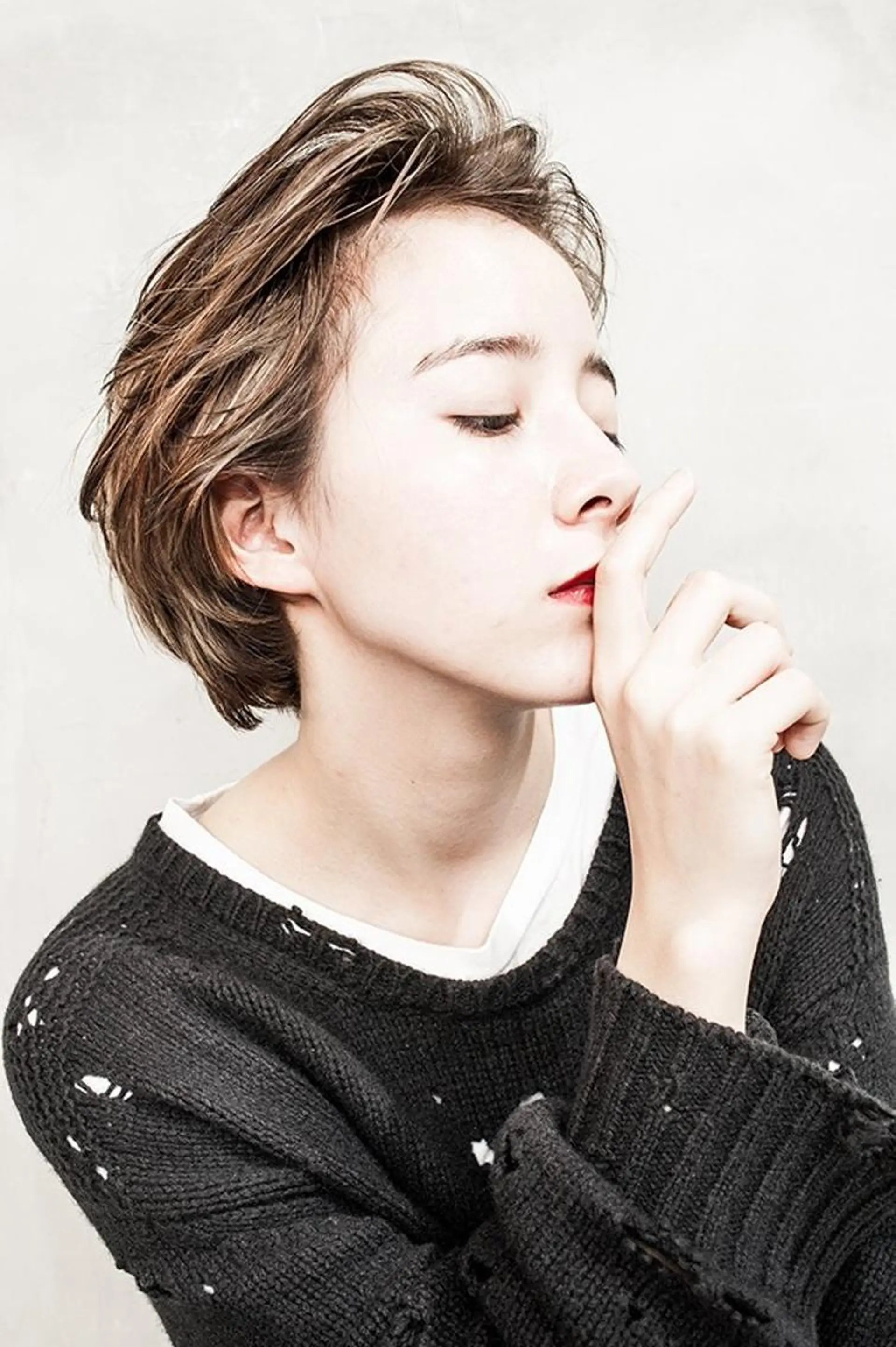ショート カラー ショートヘア カット ヘアカラー ヘアセット ブリーチカラーNo. 1🌈 RYOGAのヘアスタイル