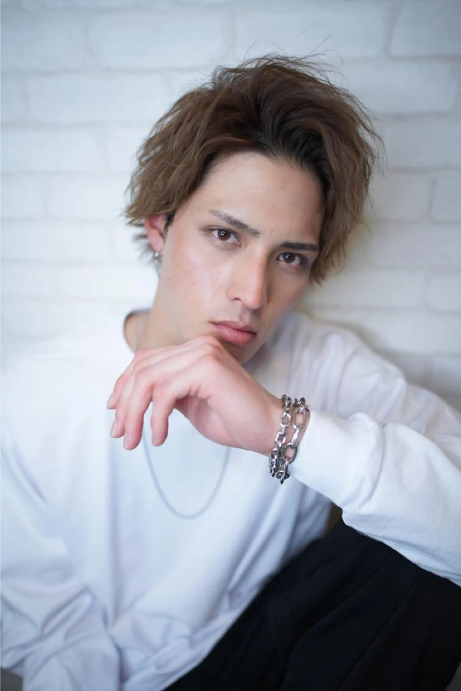 ショート メンズ カット ヘアカラー パーマ トリートメント ヘッドスパ premier modelsのヘアスタイル