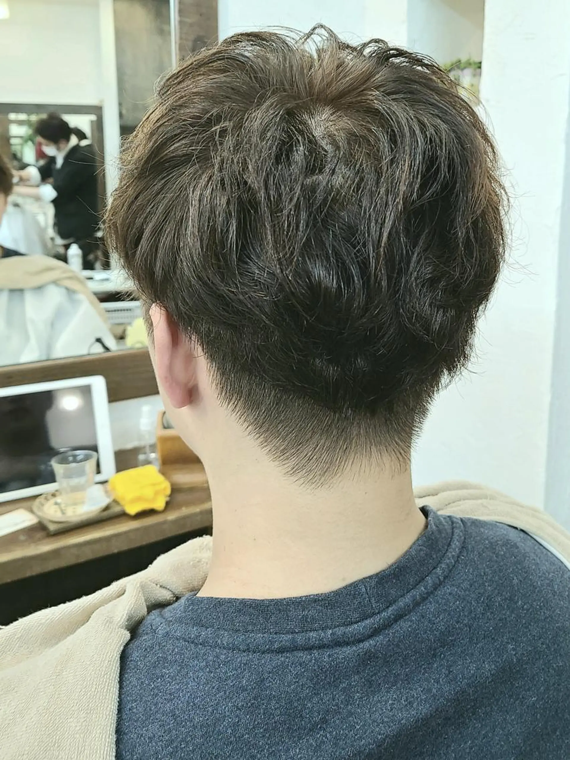 ショート パーマ カラー メンズ デザイナー Anne アンのヘアスタイル