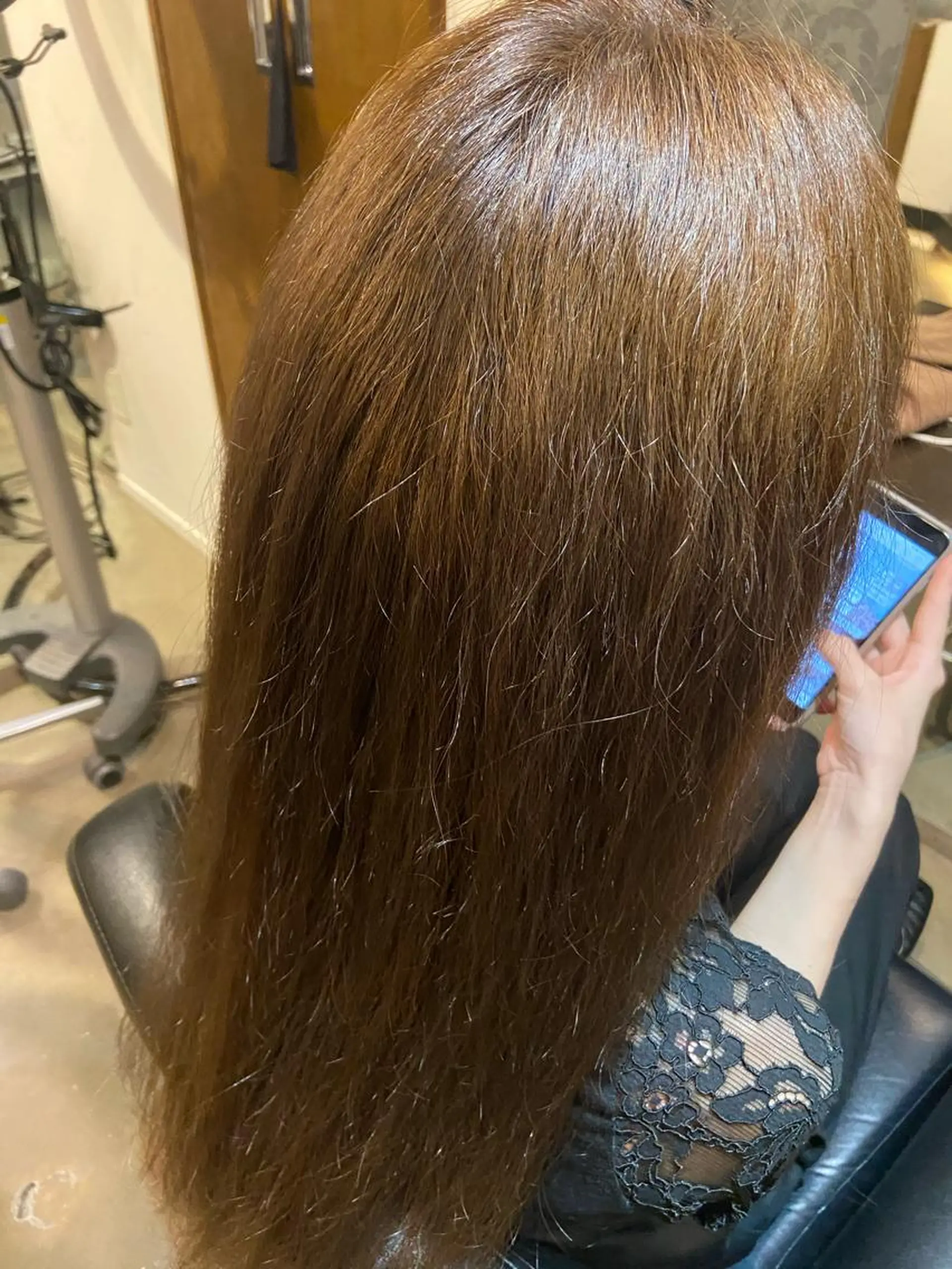 ロング Agu hair jouet 君島七海のヘアスタイル
