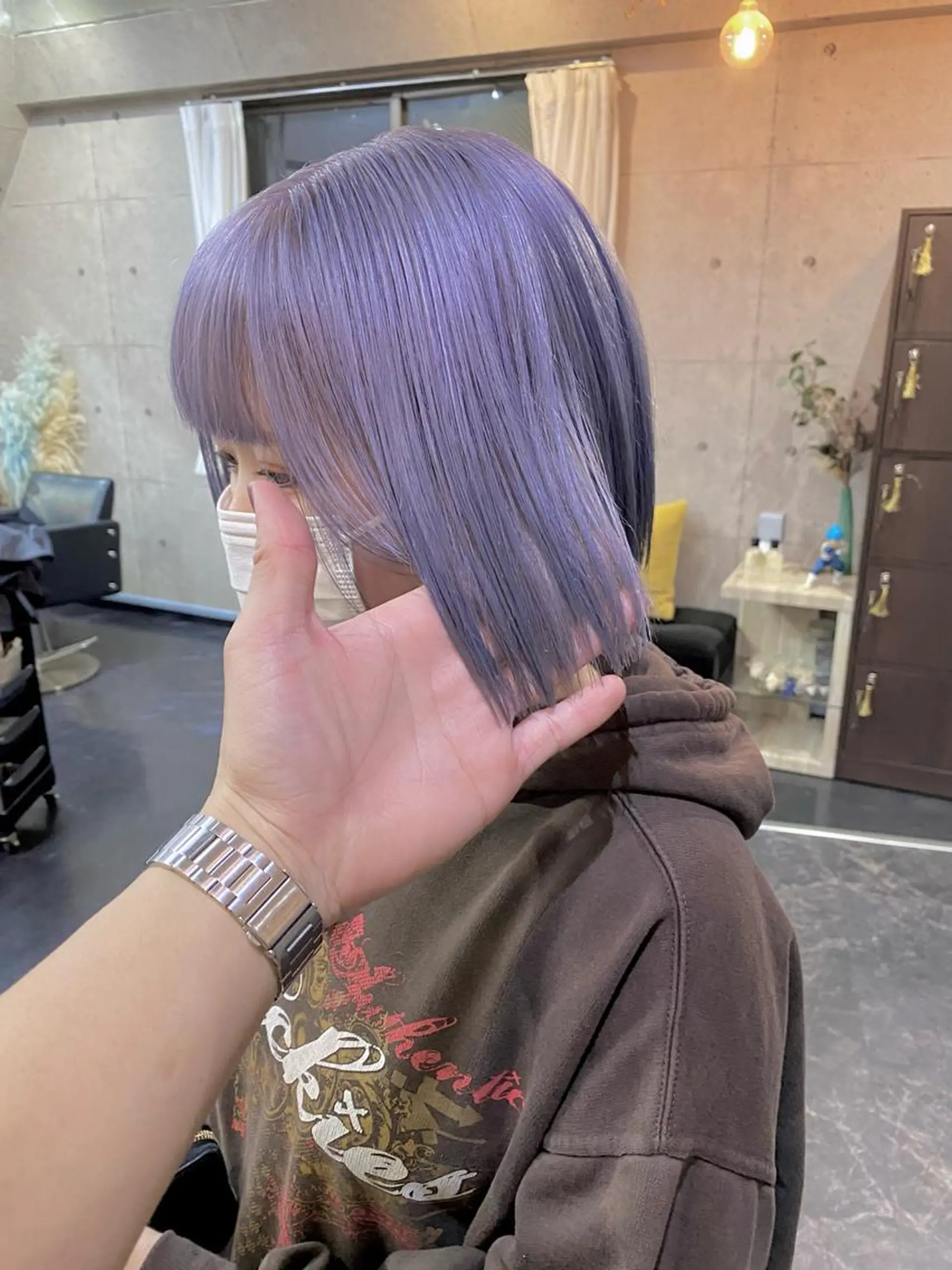 ショート カラー ヘアカラー トリートメント MORROW所属・⭕️ダメージレス特化 髪質改善🥇丸山憲人のヘアスタイル