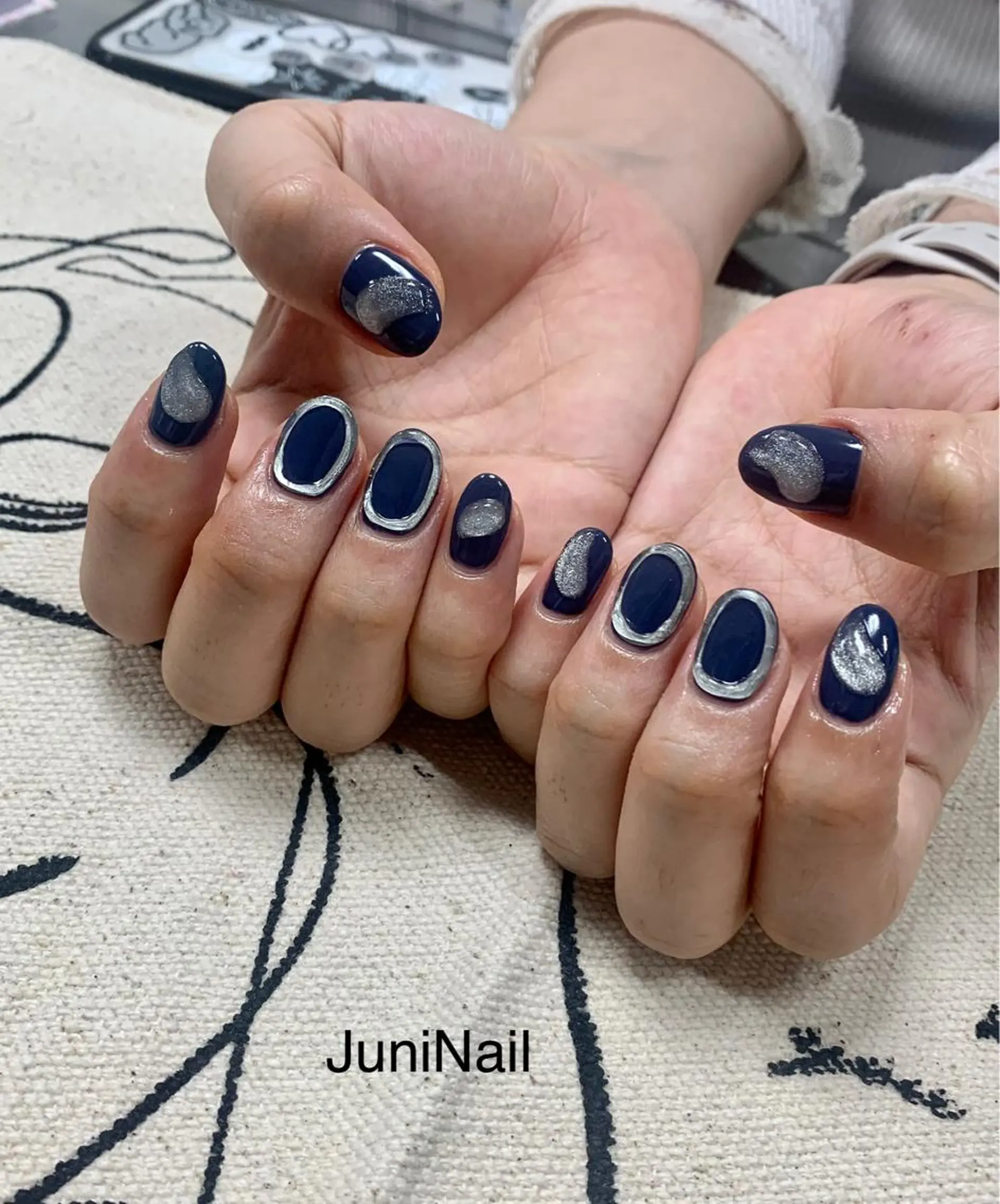 ネイル ハンドネイル JuniNail韓国 ネイリストsuのネイルデザイン