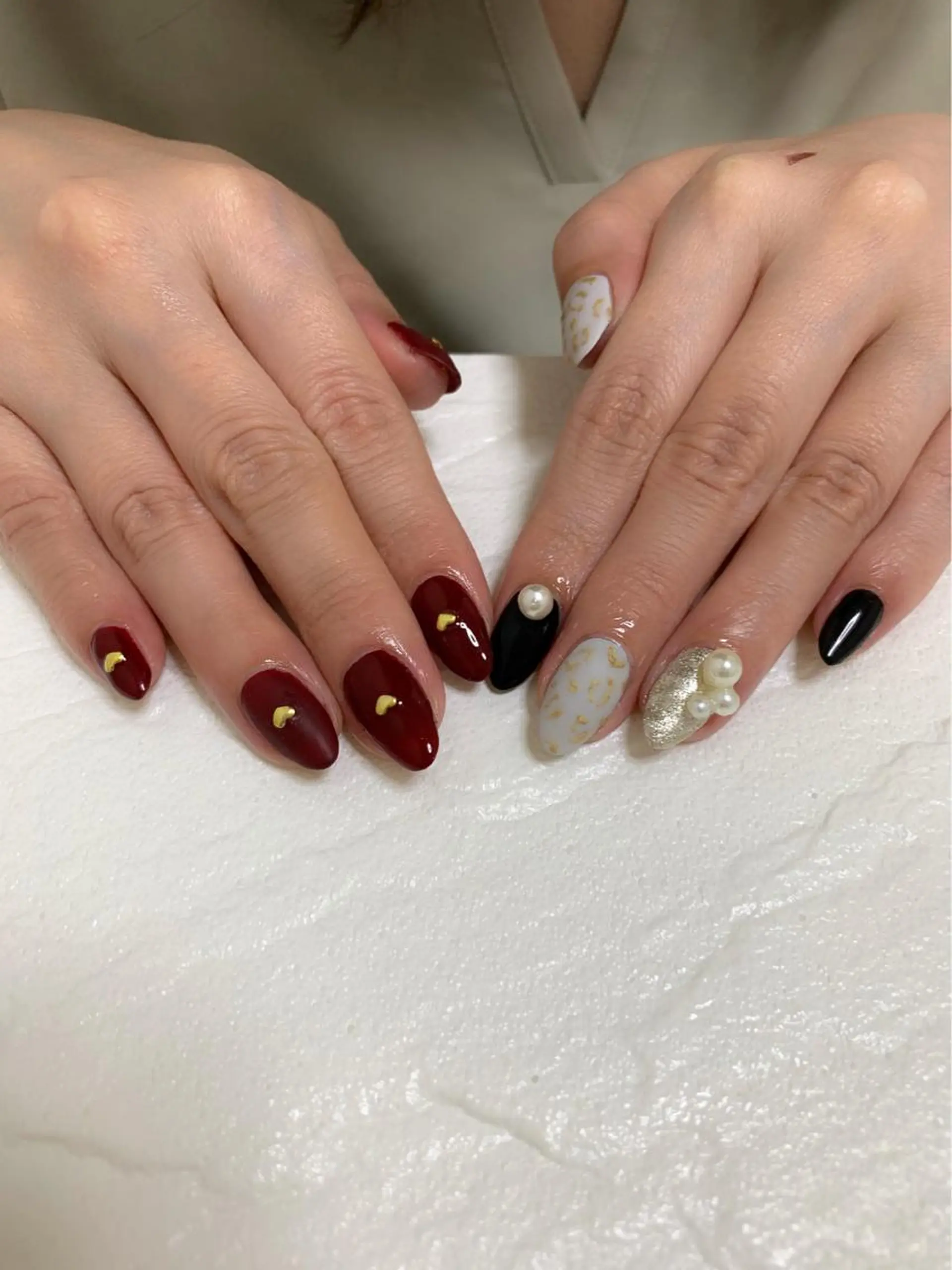 ネイル ハンドネイル フットネイル 竹本 愛のネイルデザイン