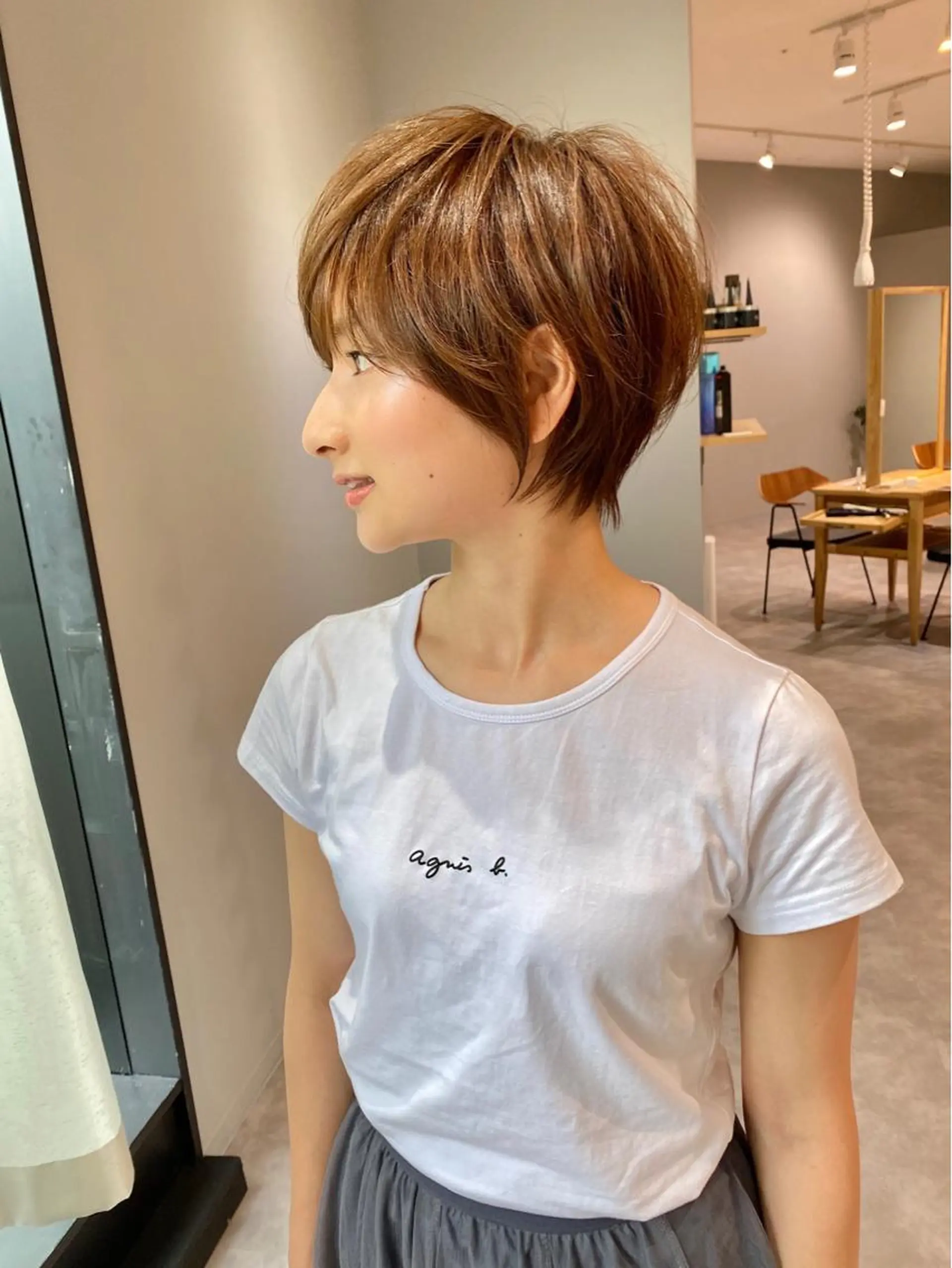 ショート 🌈銀座、ボブ ショート🌈にっしーのヘアスタイル