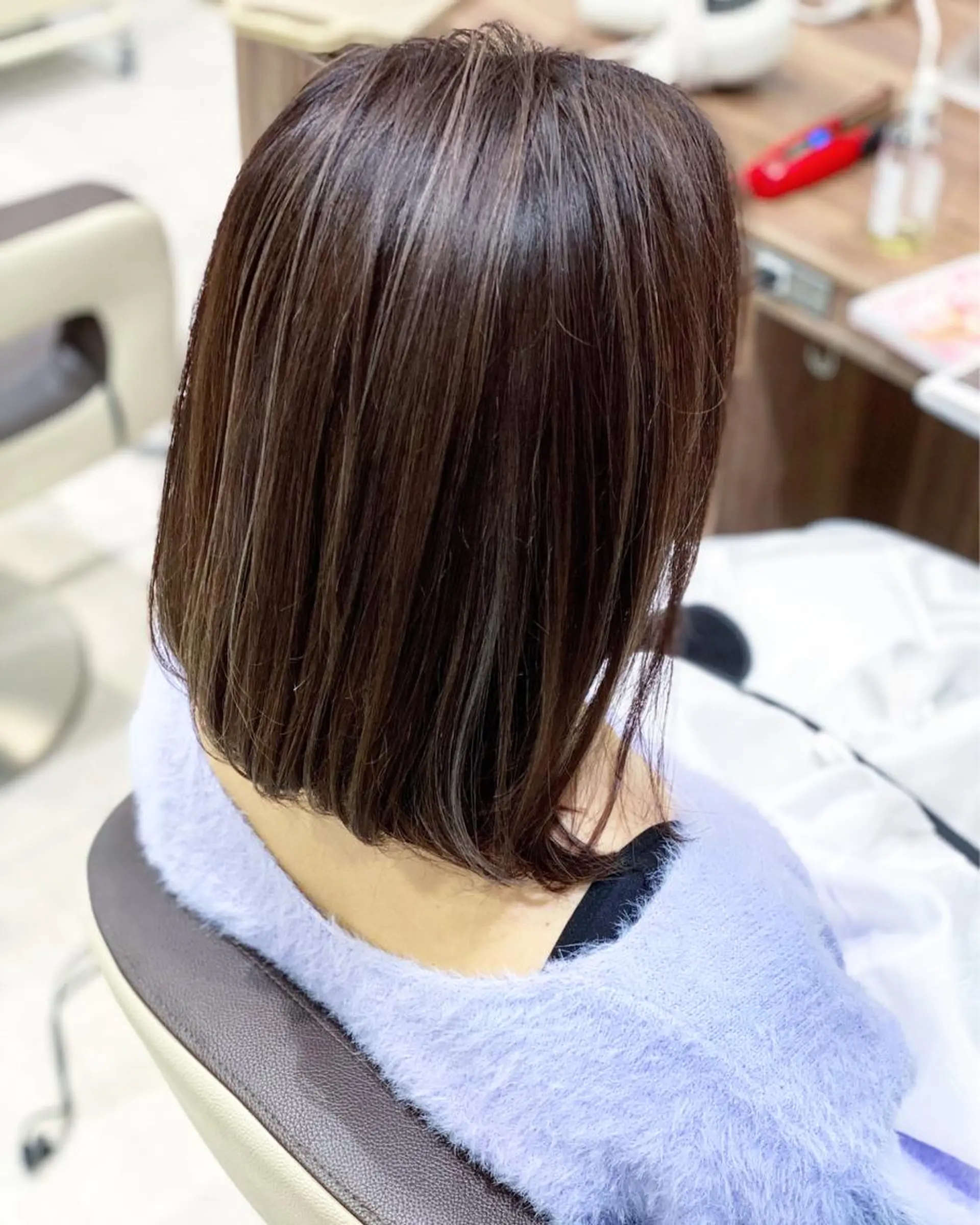 ミディアム カラー ハイライトカラー ハイライト ヘアカラー トリートメント 💎大人ハイライト 💎上杉一也💎のヘアスタイル