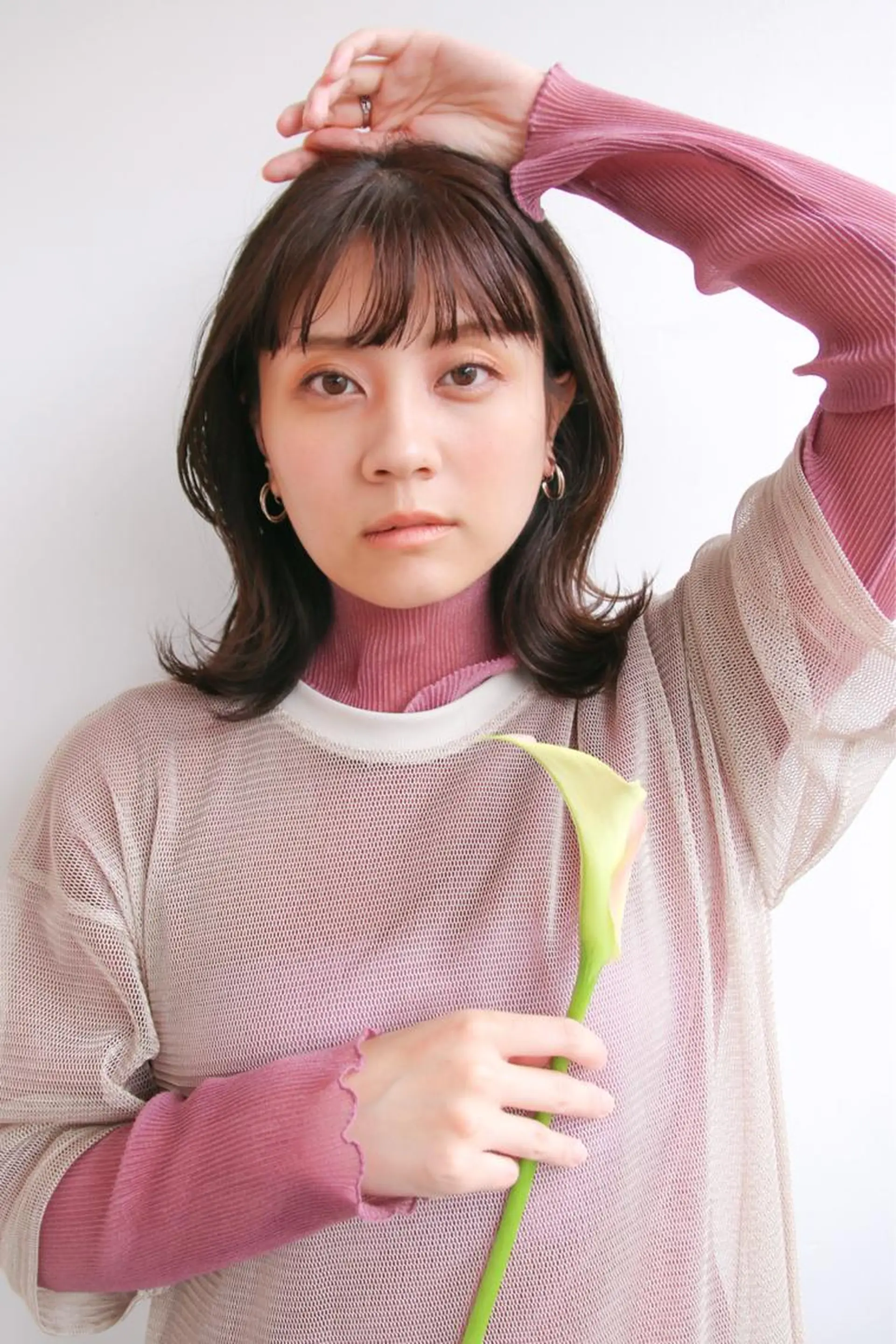 ショート カラー カット パーマ 中屋恵美🎨 Designカラーのヘアスタイル