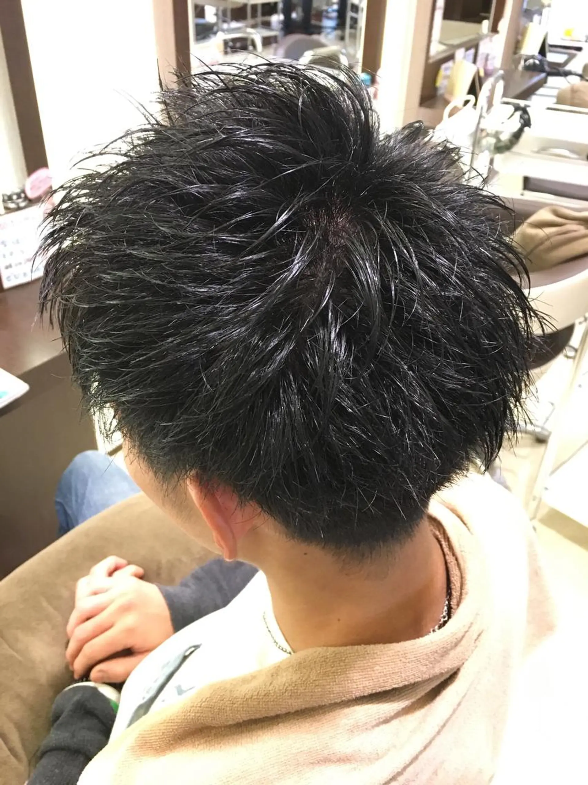 メンズ 伊藤 元気のヘアスタイル
