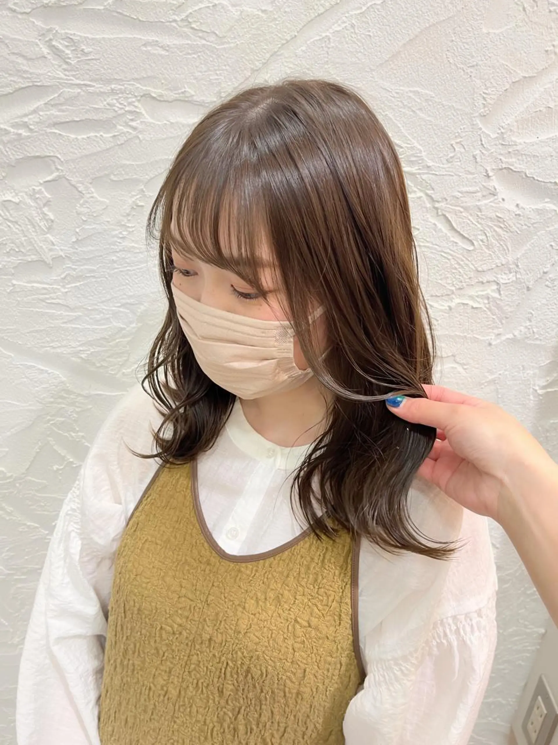 ミディアム 仙台/駅近/ AUTHEN/アンズのヘアスタイル
