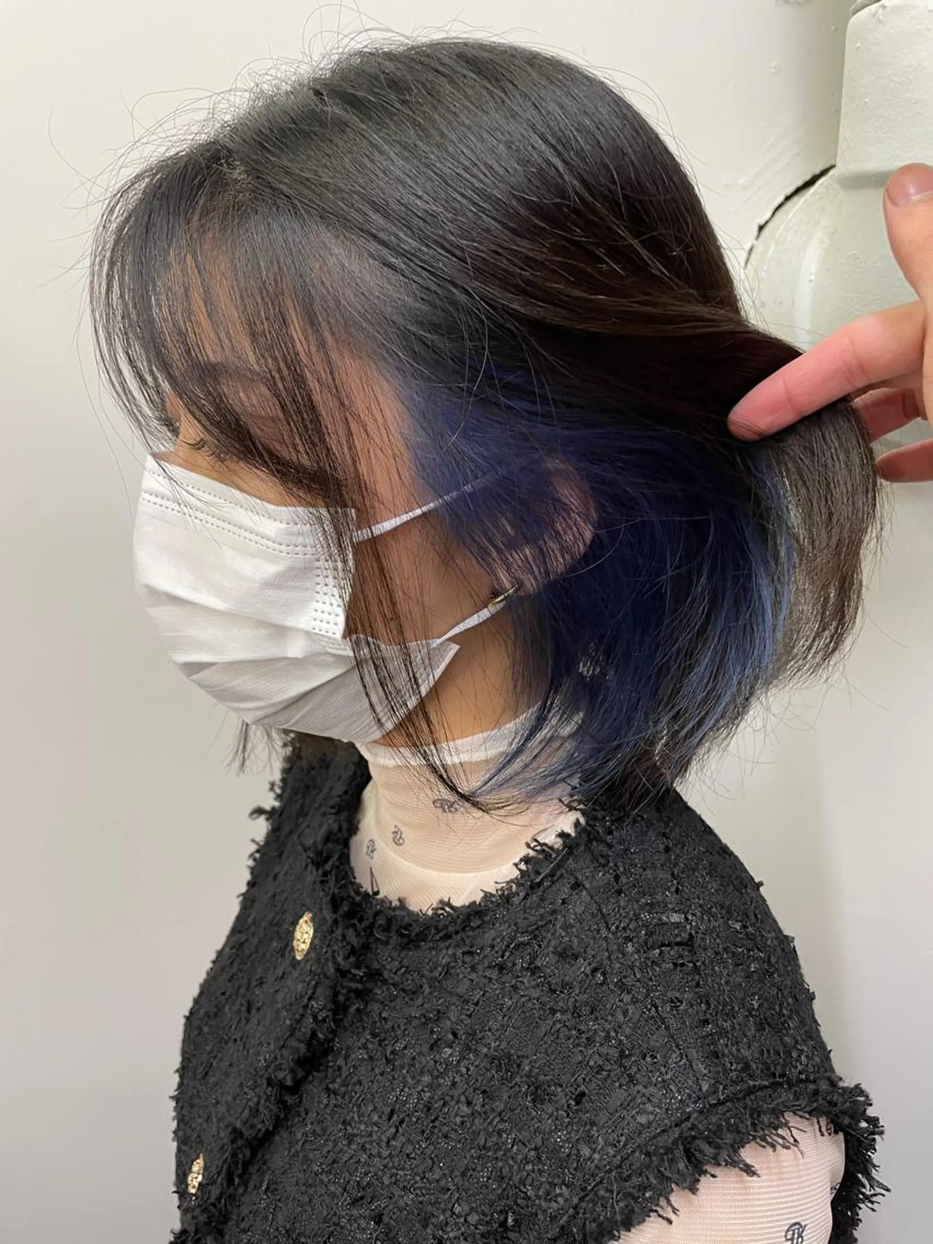 ミディアム カラー verde所属・ノザキ　カイシ /武蔵小山のヘアスタイル