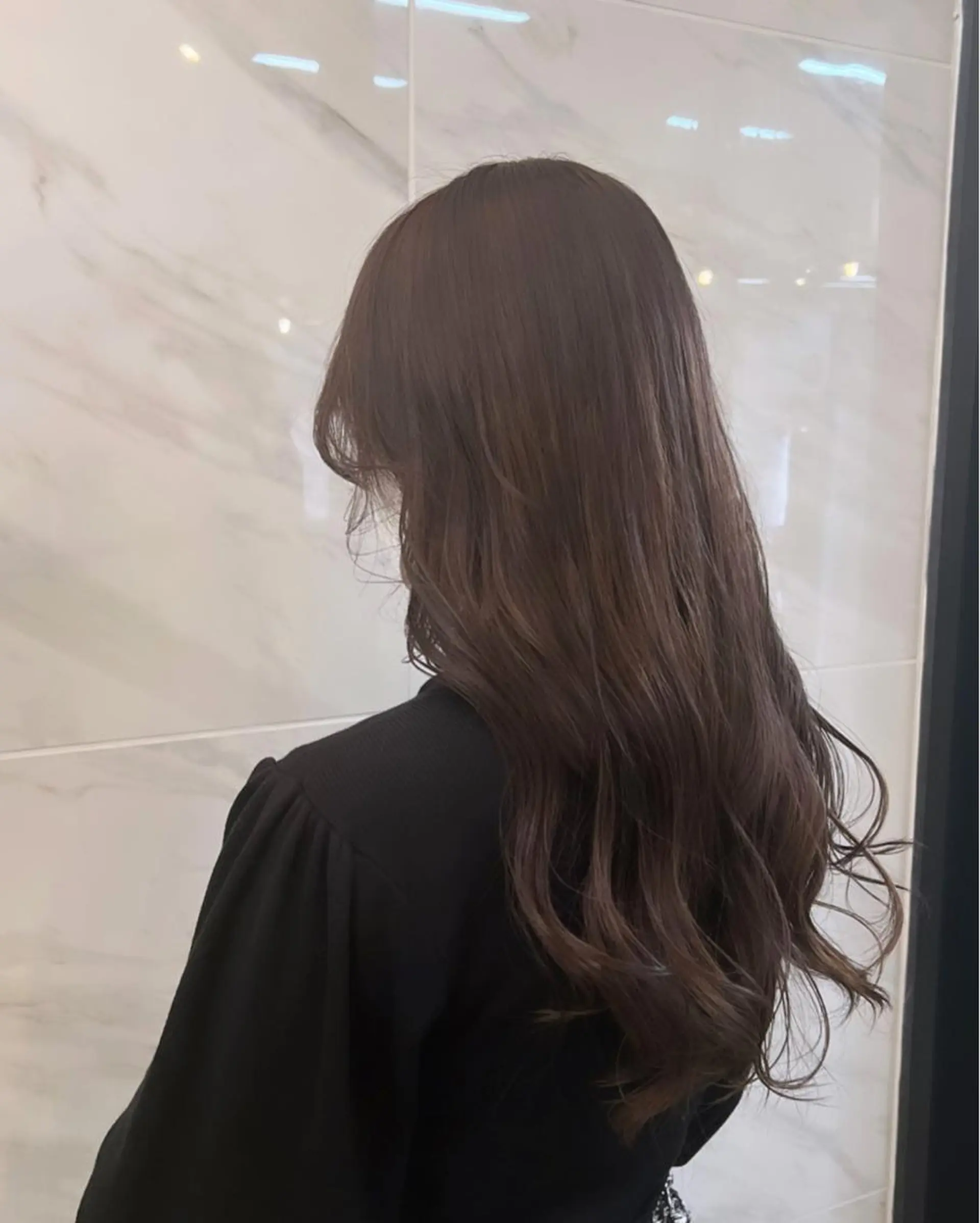 ロング カラー ヘアカラー 🩶韓国/似合わせ/ さわ🩶のヘアスタイル