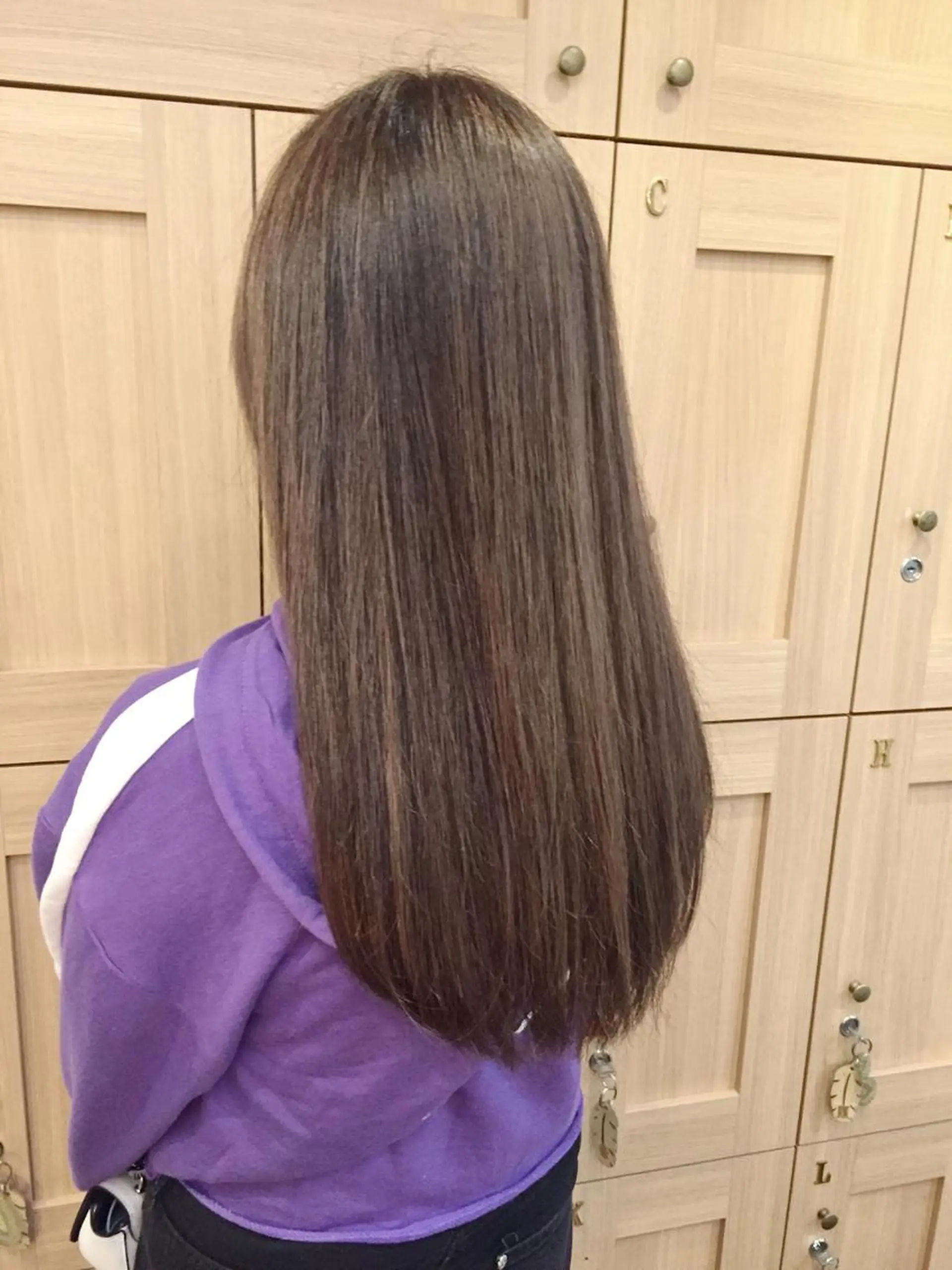 ロング カラー ハイライトカラー ハイライト トリートメント カラー特化サロン大阪 ルービック江坂/新城のヘアスタイル