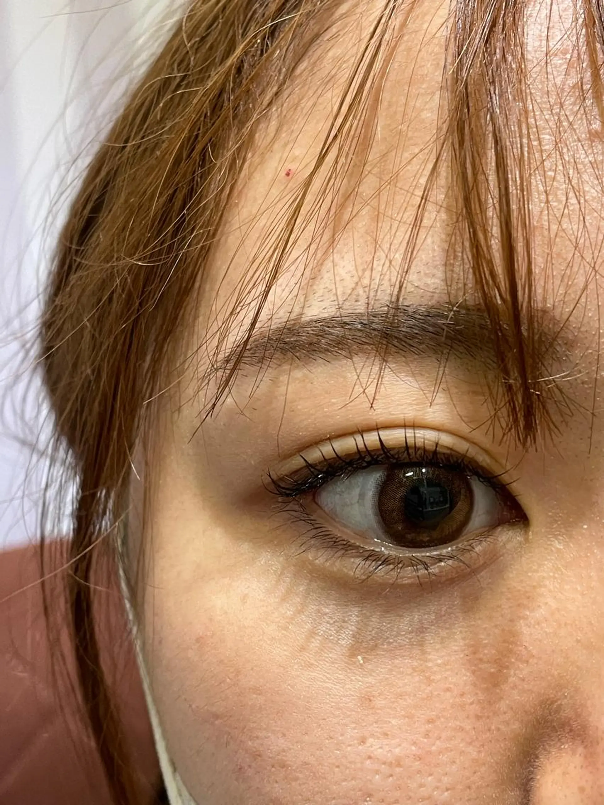 マツエク・マツパ cure所属・井上 真里奈のヘアスタイル