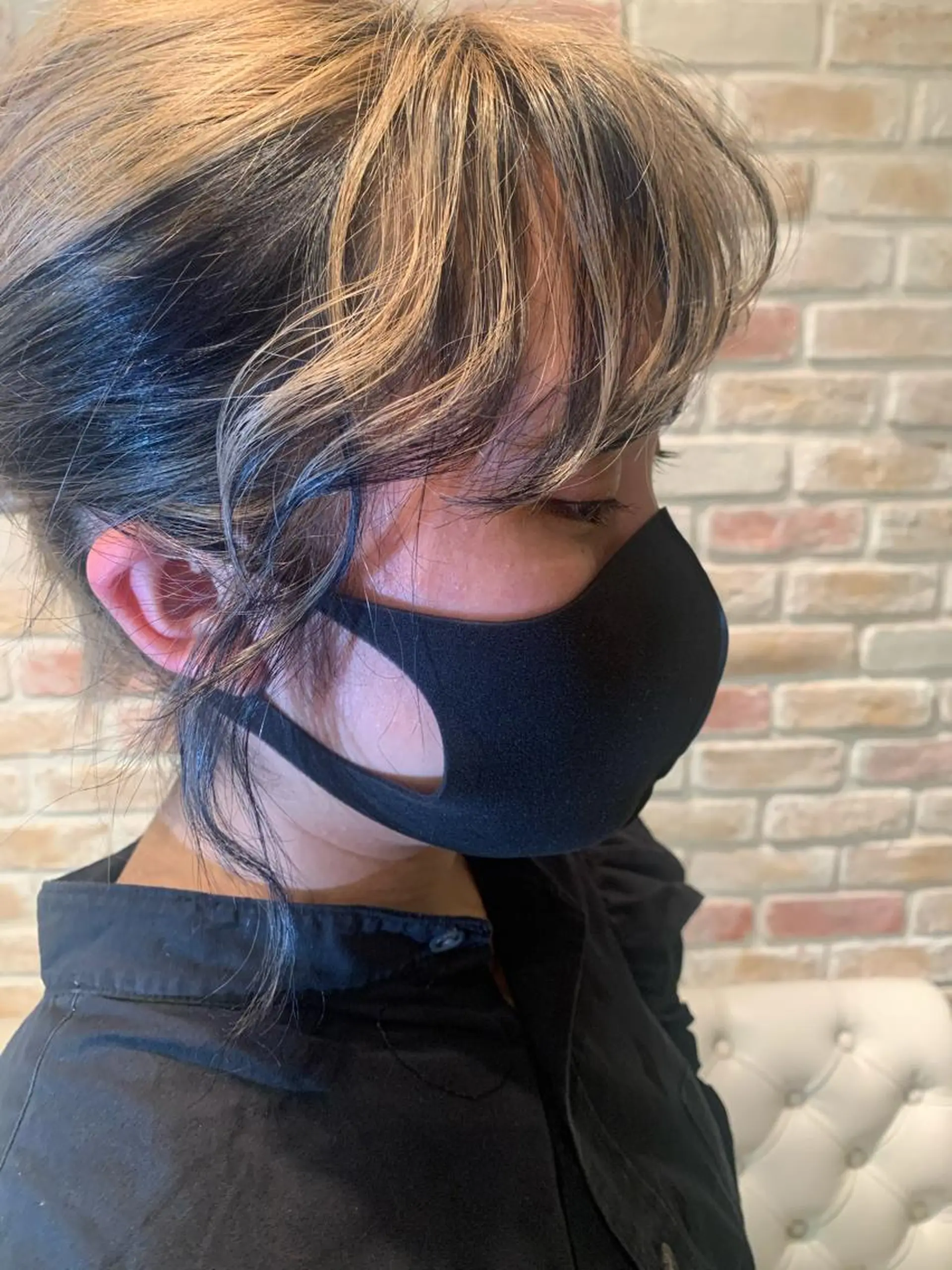 ショート カラー インナーカラー mono.所属・南茨/ヘッドスパ /カット/momoのヘアスタイル