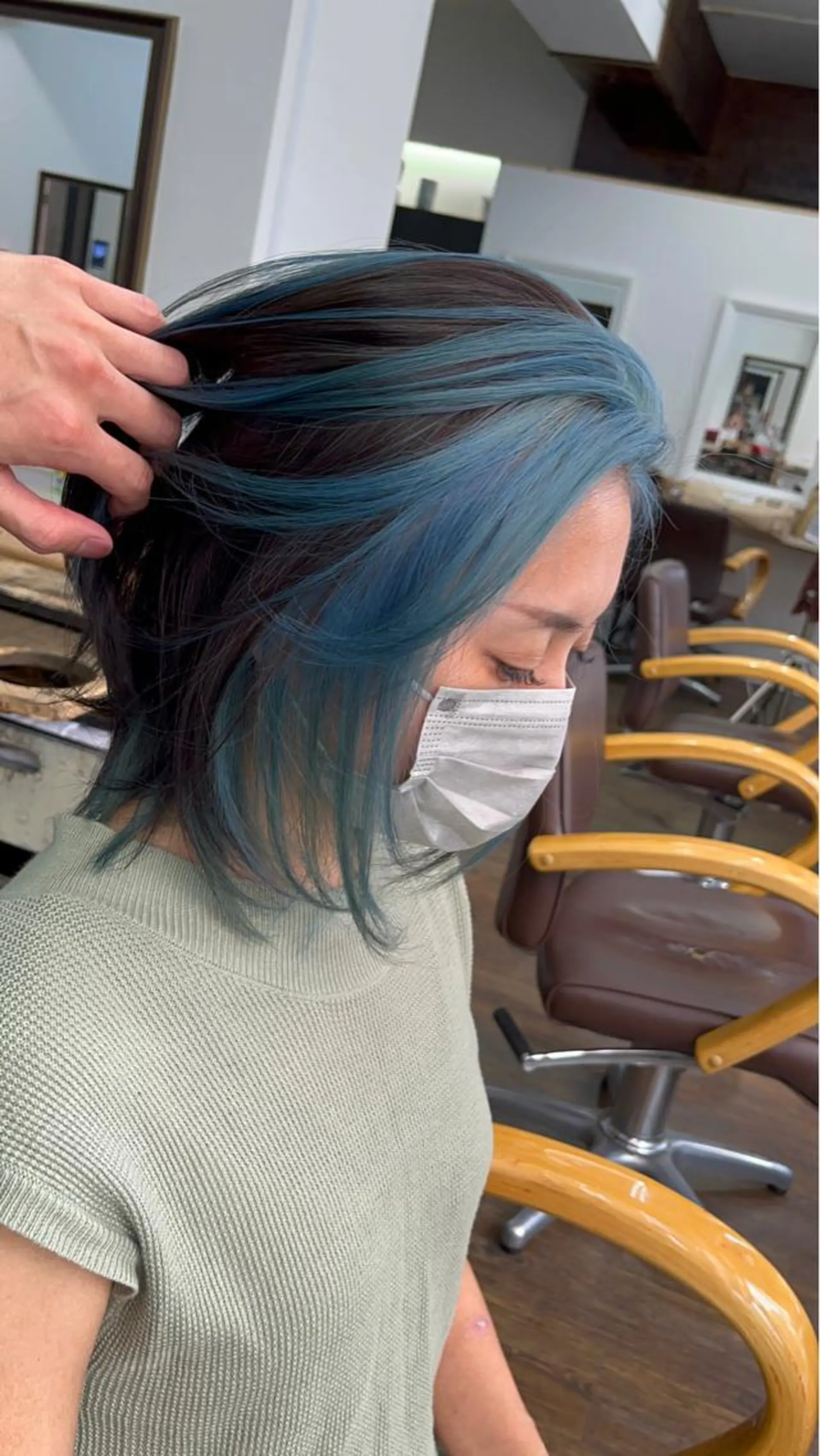 ミディアム ヘアカラー XELVE所属・髪質改善♠️ KENTAROのヘアスタイル