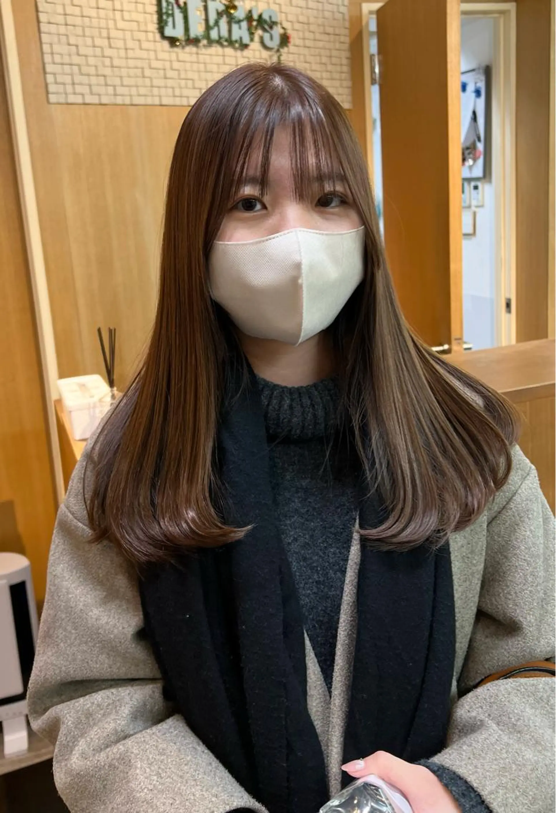 ロング カラー ベージュカラー ブラウンカラー ブラウンベージュ 透明感カラー/ イルミナカラーヒロキのヘアスタイル