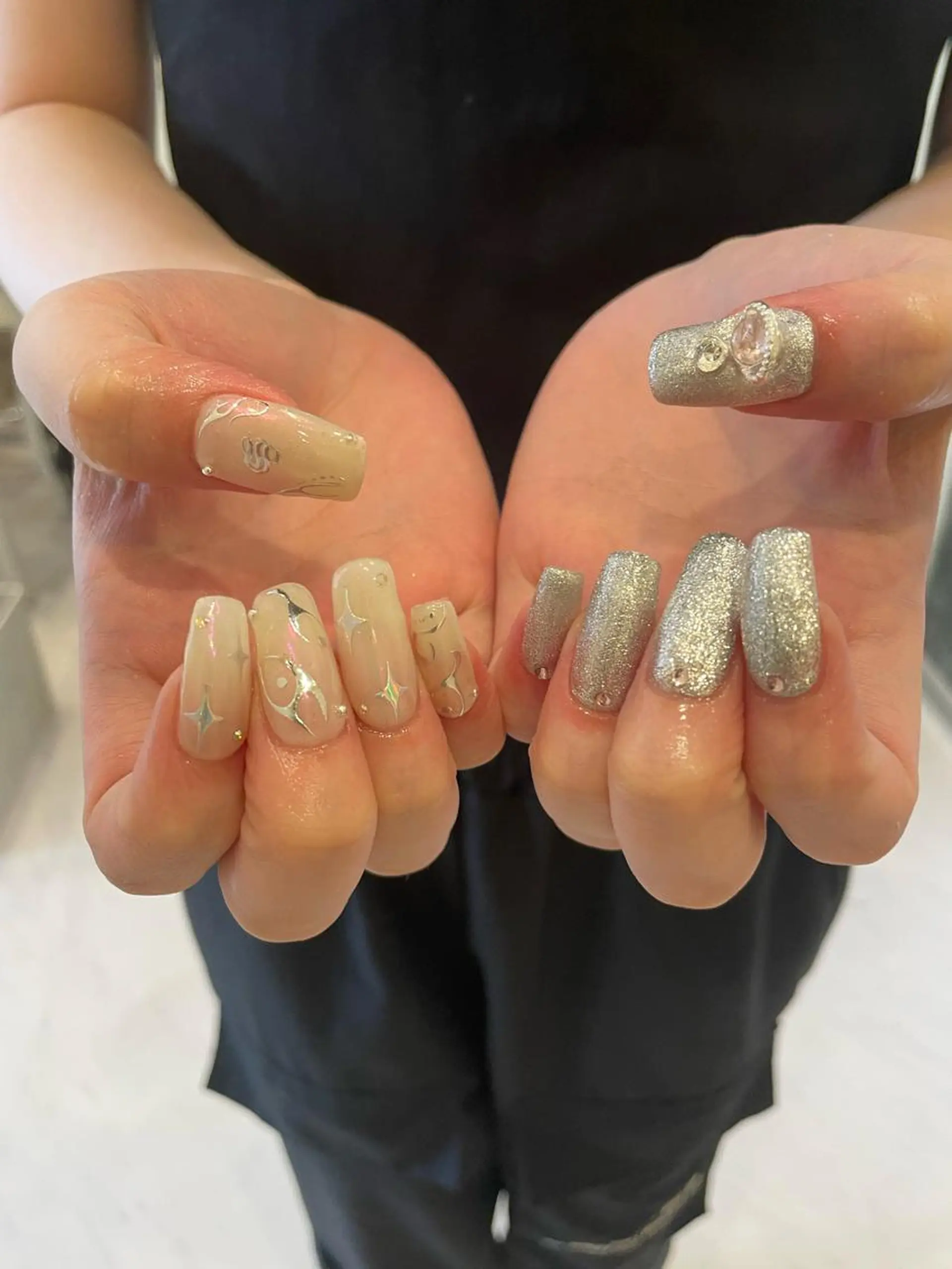 ネイル 束感まつ毛/ネイル/ LED♥KIRARAのマツエク・マツパデザイン