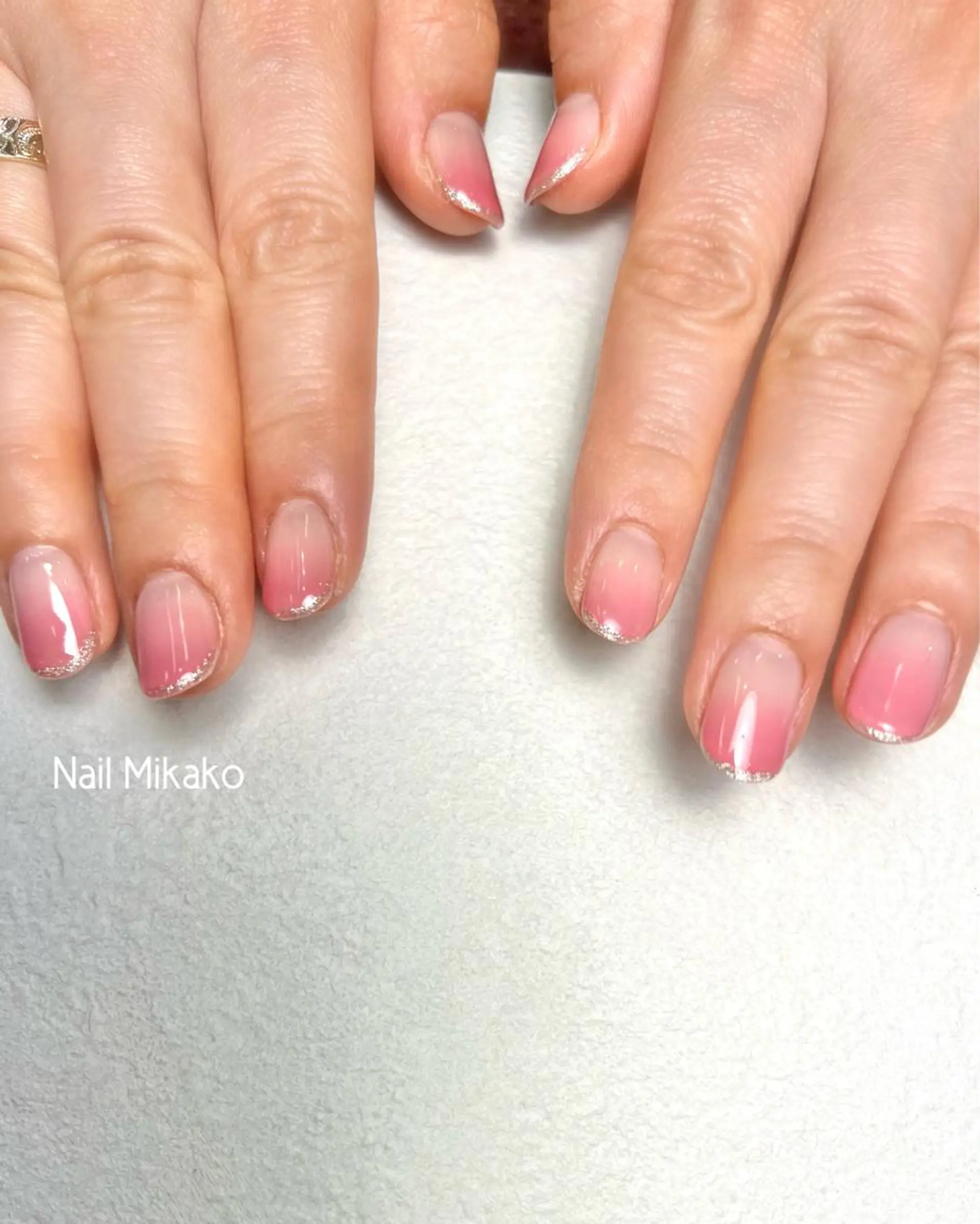 ネイル グラデーション シンプルネイル Nail_Mikako所属・Nail Mikakoのネイルデザイン