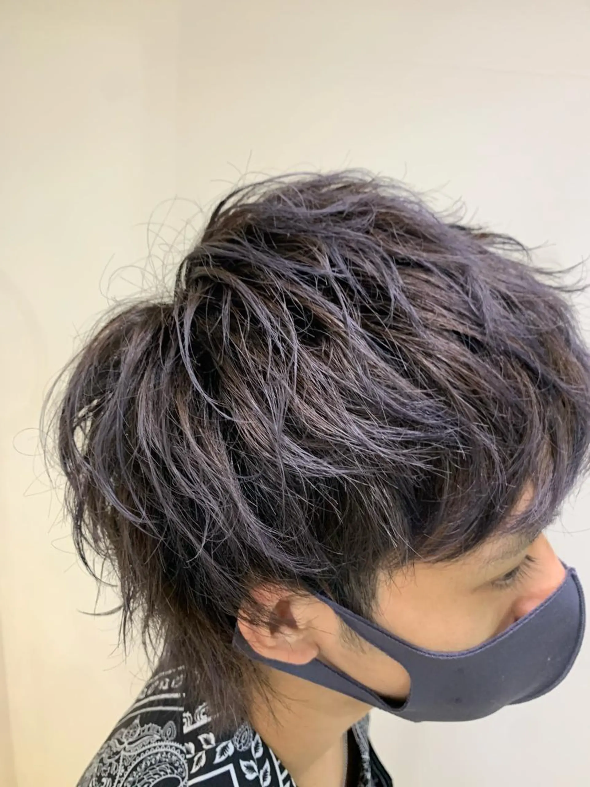 メンズ 大人透明感艶カラー 寺田稜のヘアスタイル