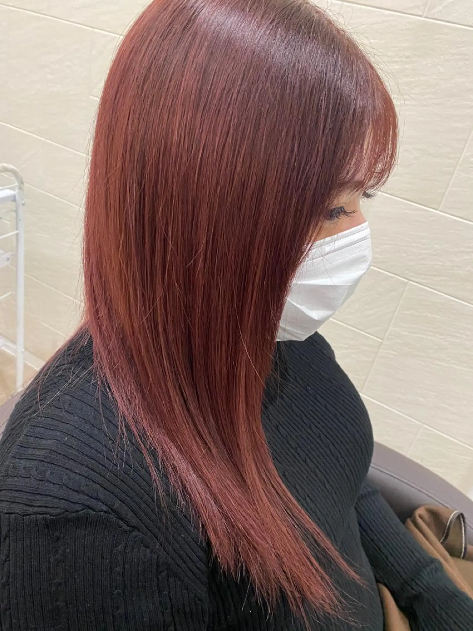 ミディアム ヘアカラー トリートメント Yurika /グランディールのヘアスタイル