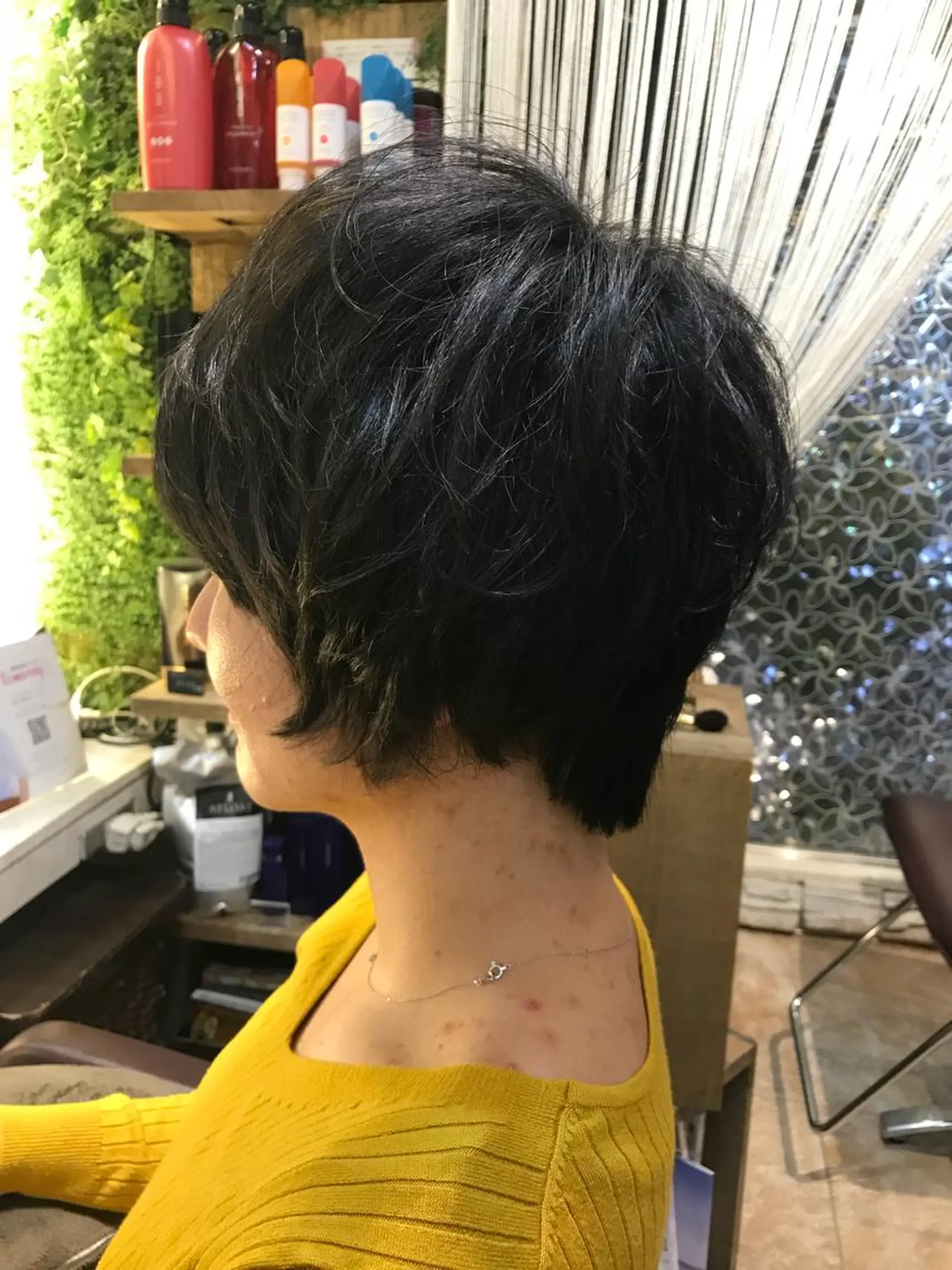 ショート パーマ SALOWIN Frente店所属・個室で似合わせ好印象 🧡外山弥千代のヘアスタイル