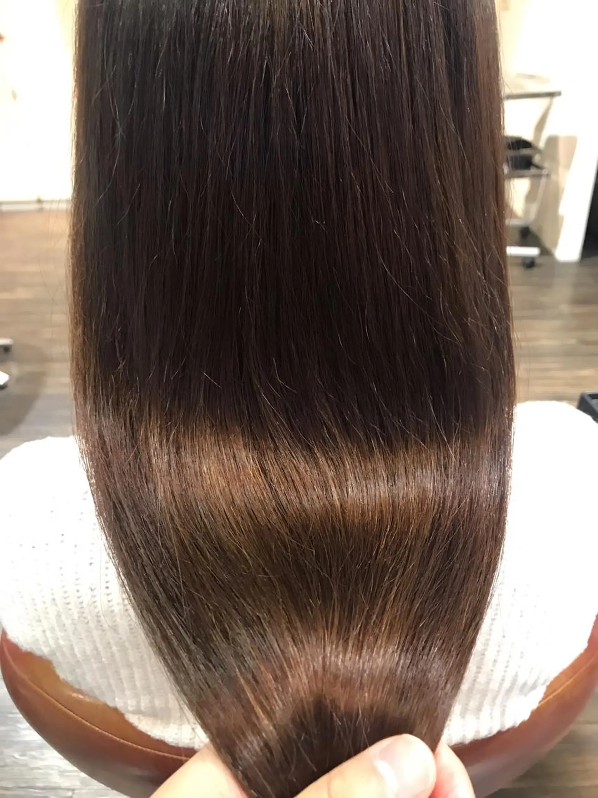 ロング カラー 髪質改善 ヘアカラー トリートメント 縮毛矯正/ 髪質改善 /ショート　圍　崇行のヘアスタイル