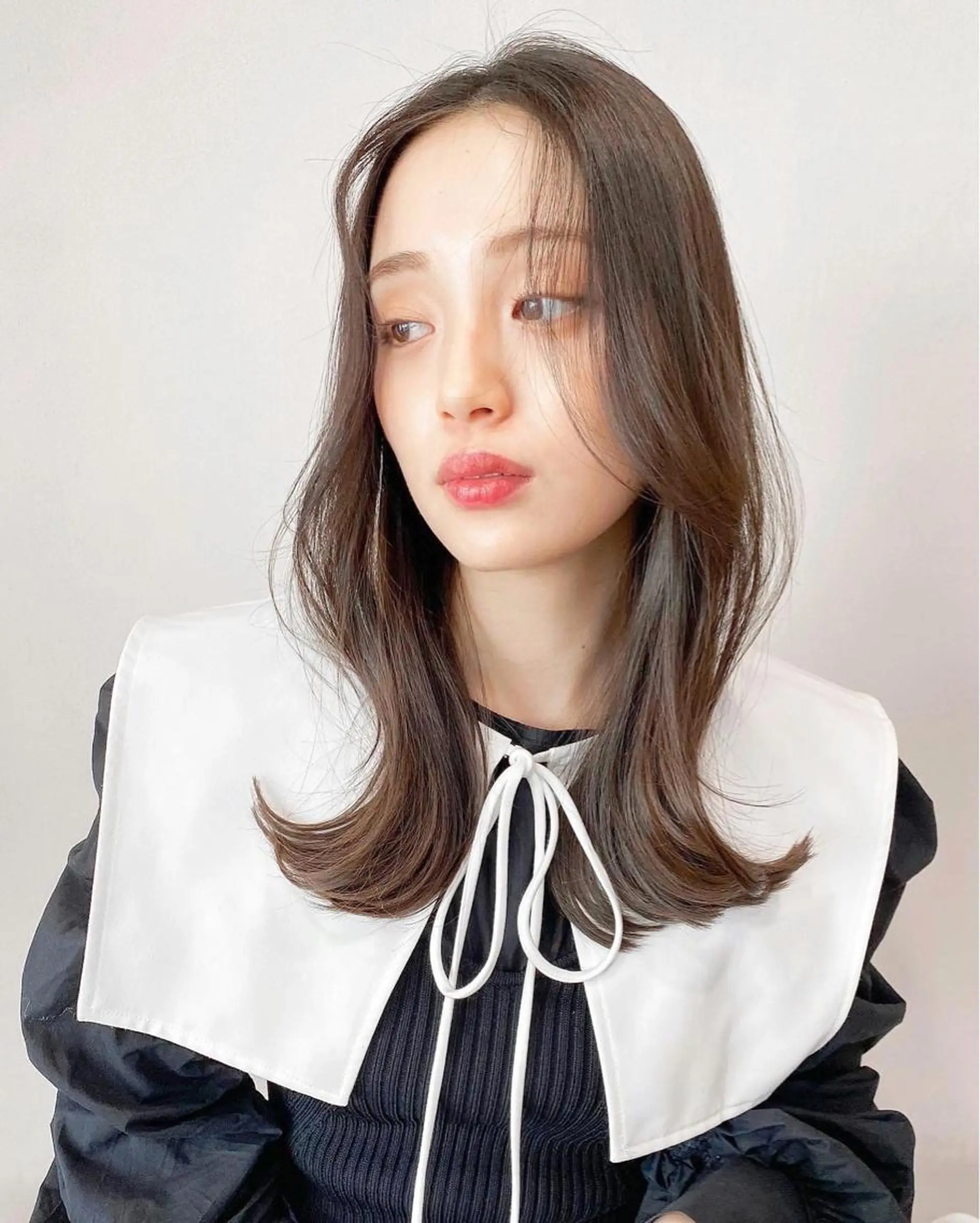 ミディアム カラー カット ヘアカラー トリートメント kohana 🎀韓国ヘア🎀🤍のヘアスタイル