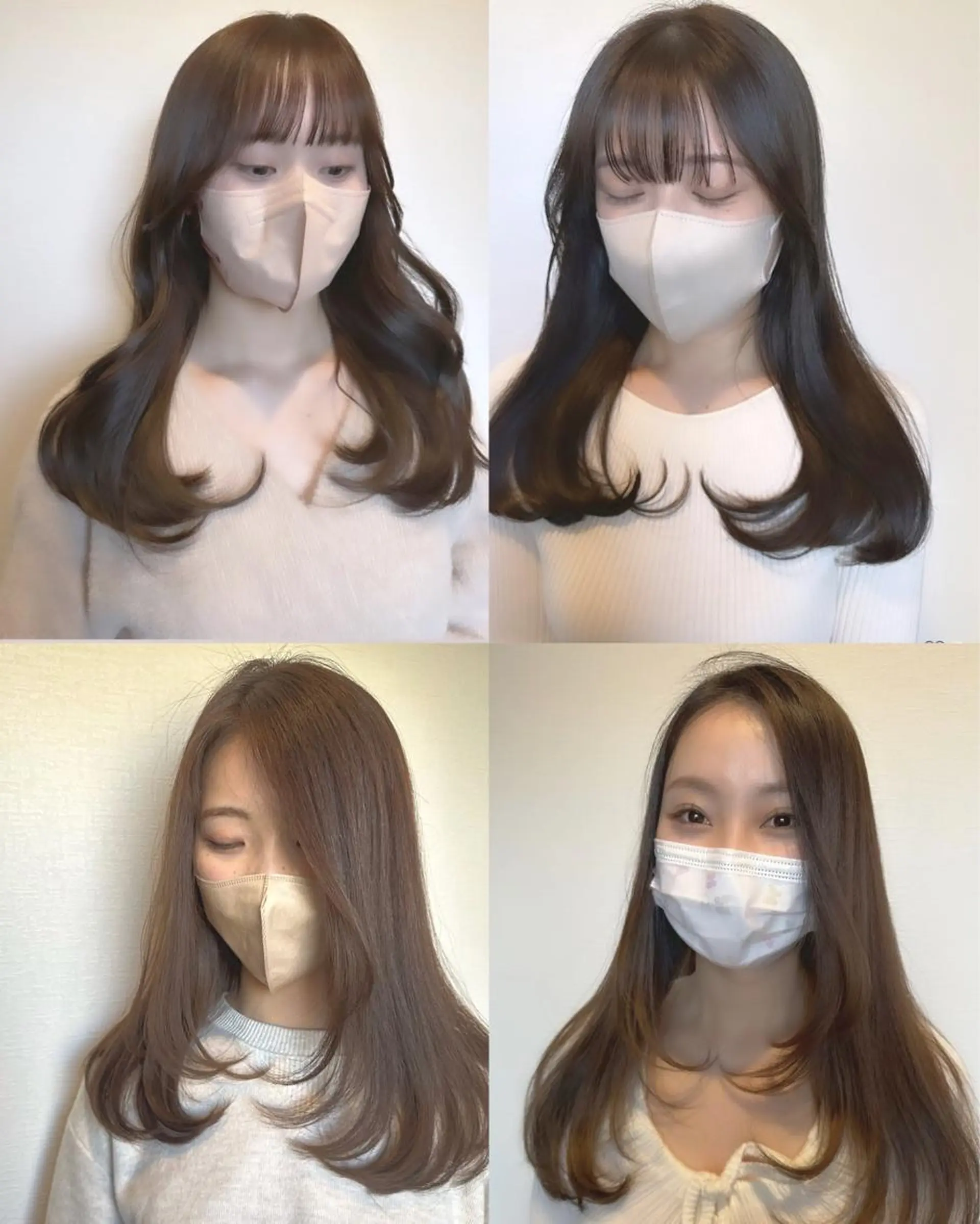 ロング カラー ヘアアレンジ カット ヘアカラー トリートメント topstylist 芳賀みなみのヘアスタイル