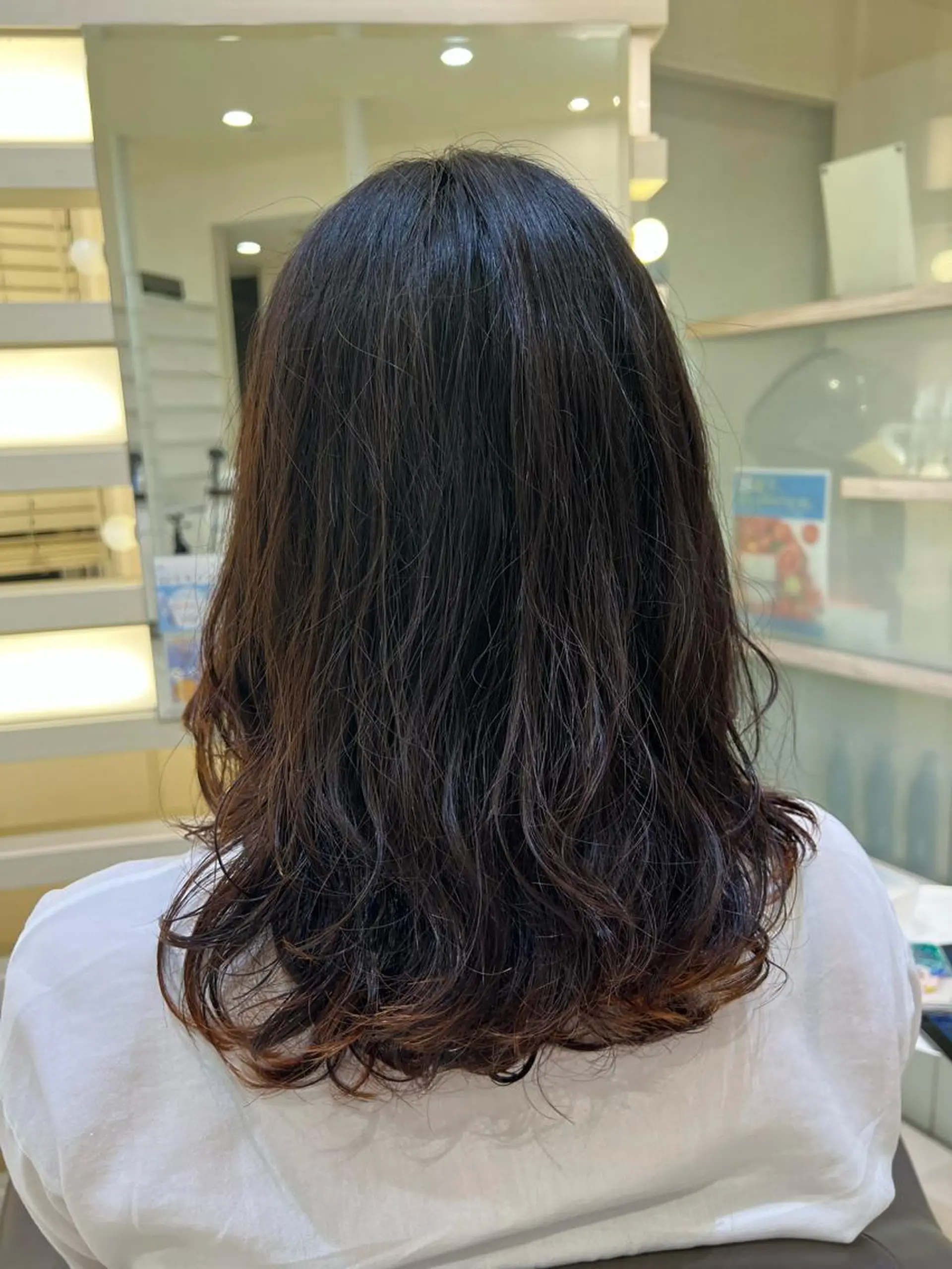 セミロング 顔まわりカット🥀 原ちひろのヘアスタイル