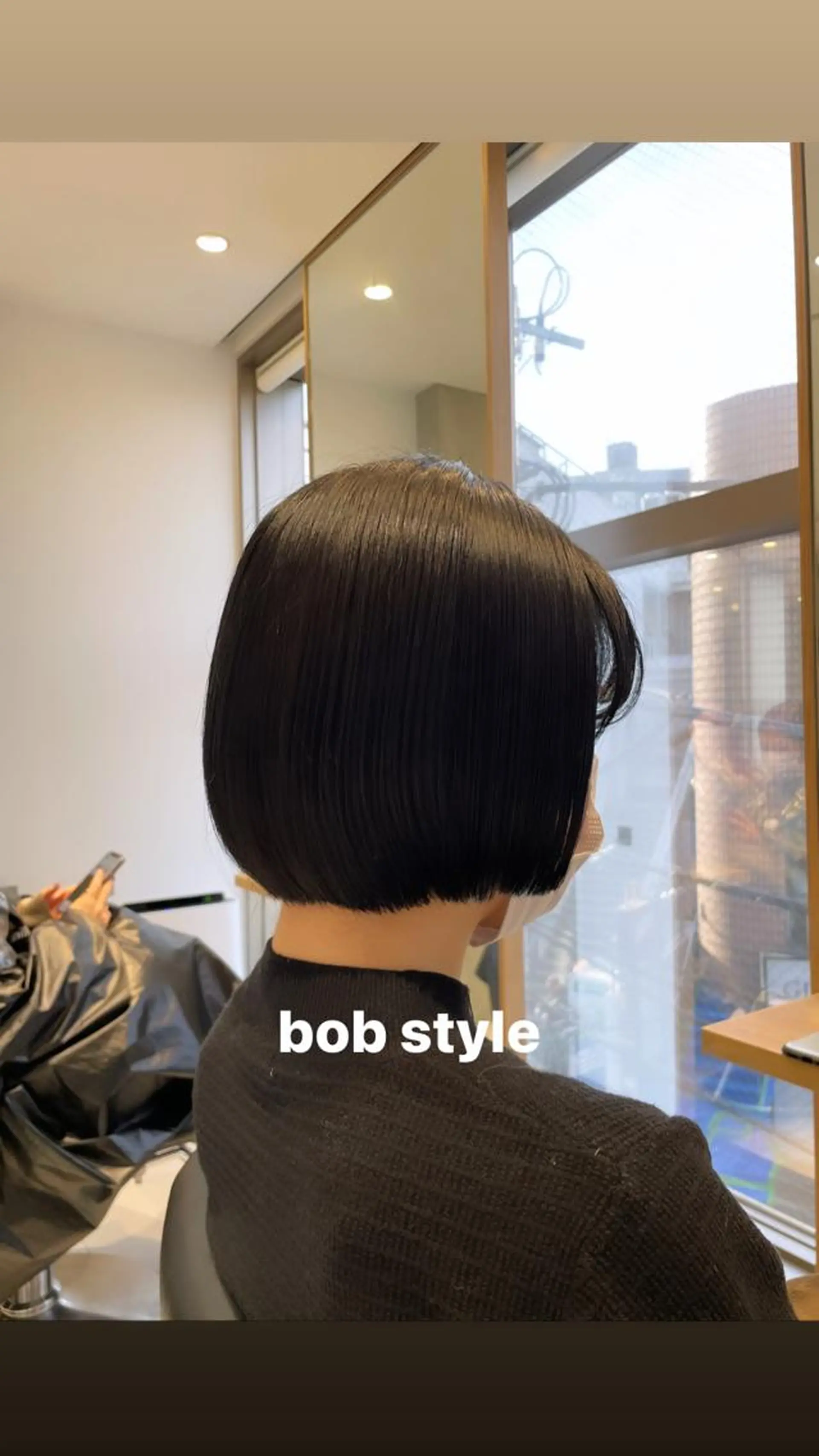 ショート ボブ カット ヘアカラー トリートメント ヘッドスパ ヘアセット 寒色/ハイトーン🪽 レイヤー/mikoのヘアスタイル