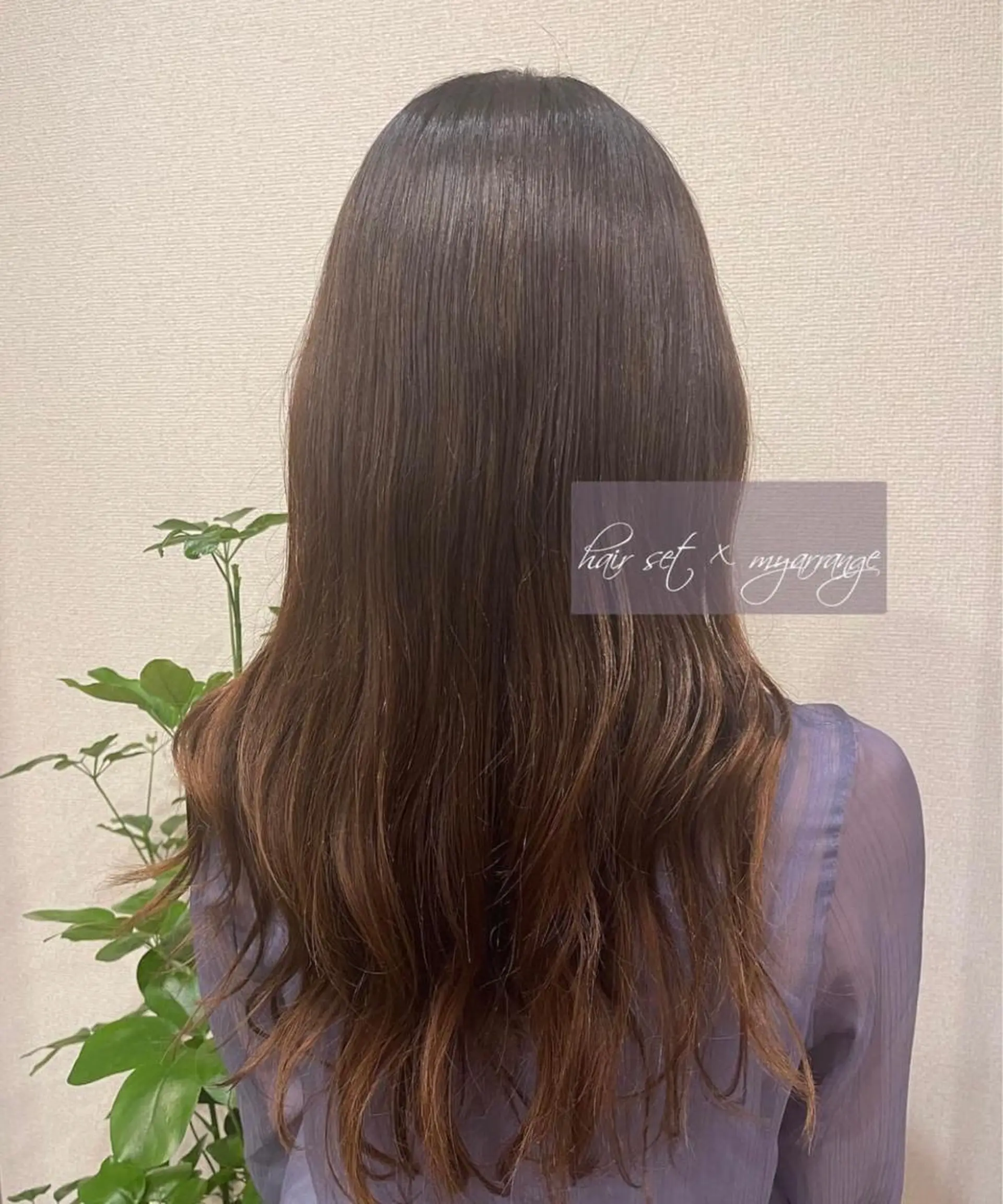 ロング カラー ブリーチ グラデーションカラー モテ🤍ヘア 🖤gene川島のヘアスタイル